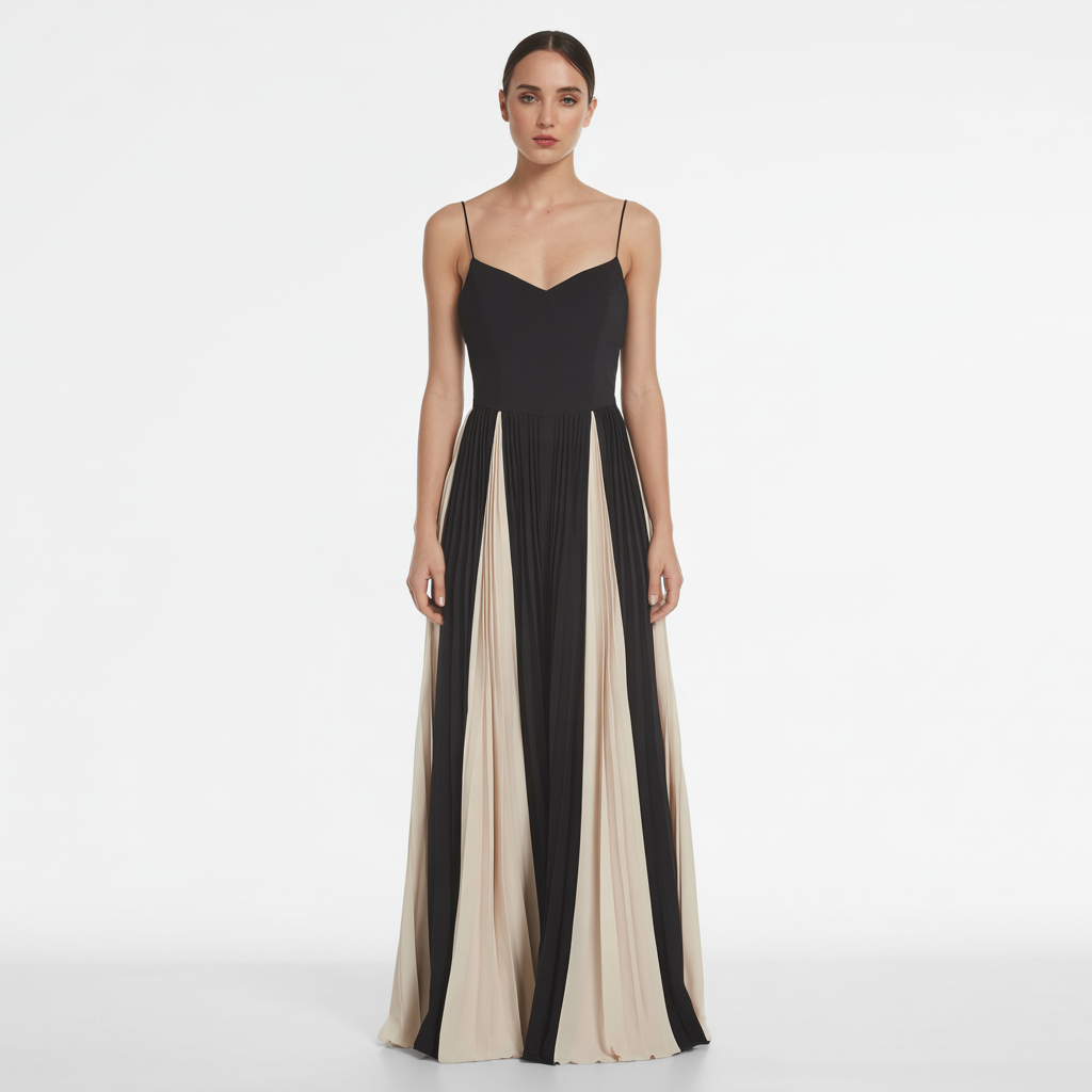 Elegantes Maxikleid Sommer Für Damen 2