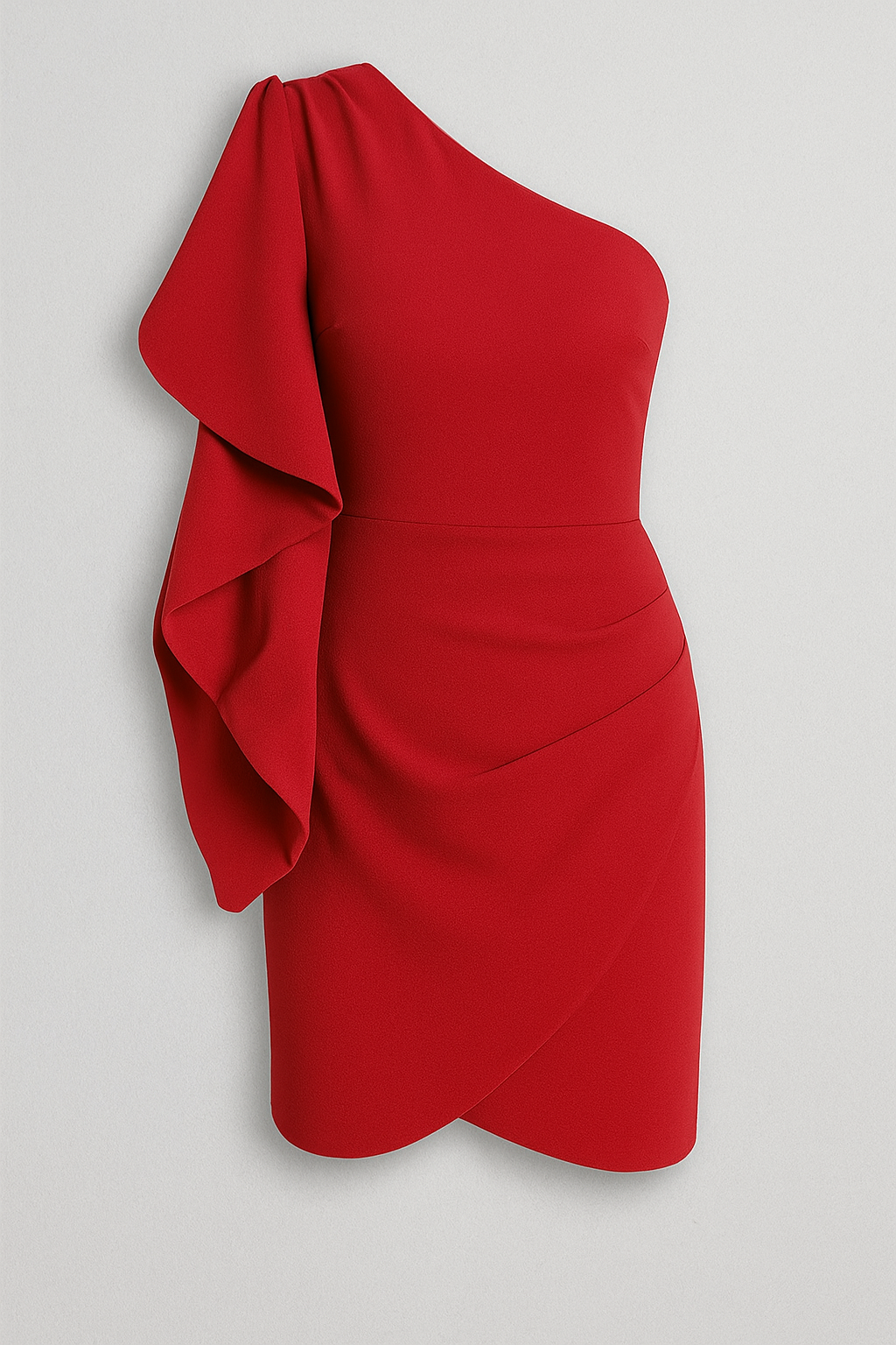 Festliches Asymmetrisches Mini-Kleid für Damen 1