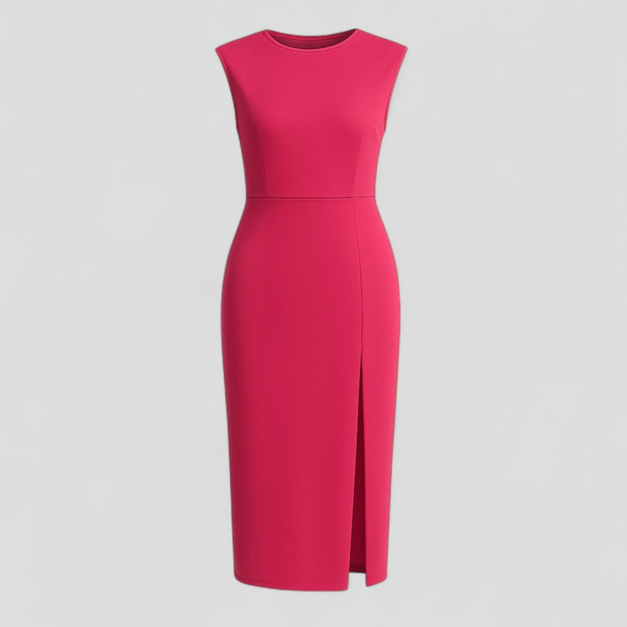Festliches Damenkleid Midi für Hochzeitsgast 2
