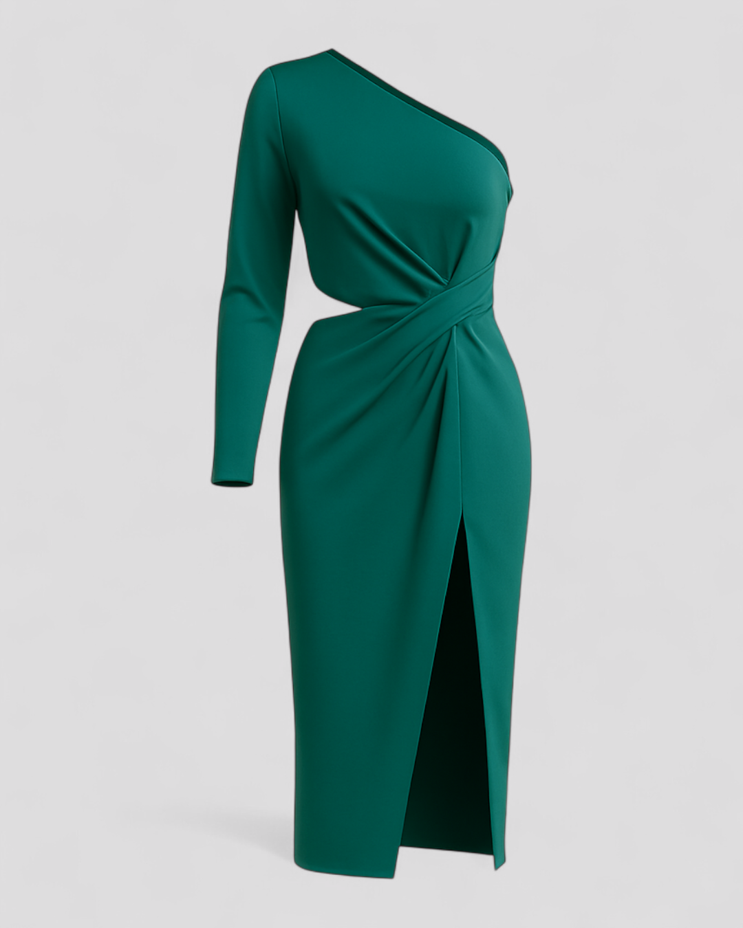 Festliches Damenkleid mit Einem Träger 0