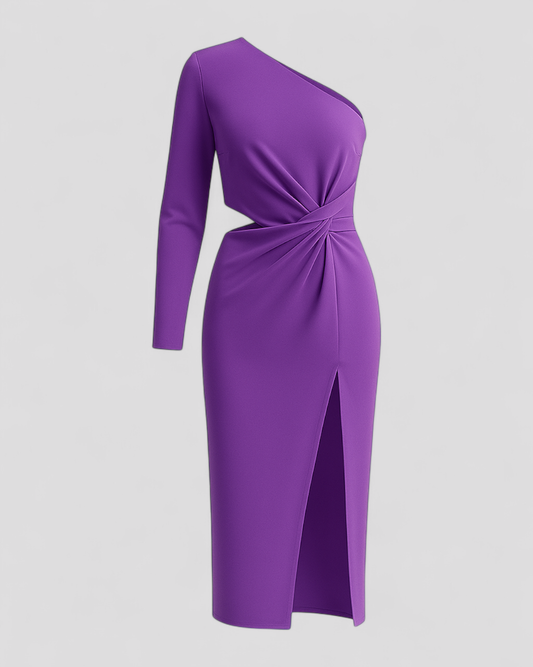 Festliches Damenkleid mit Einem Träger 2