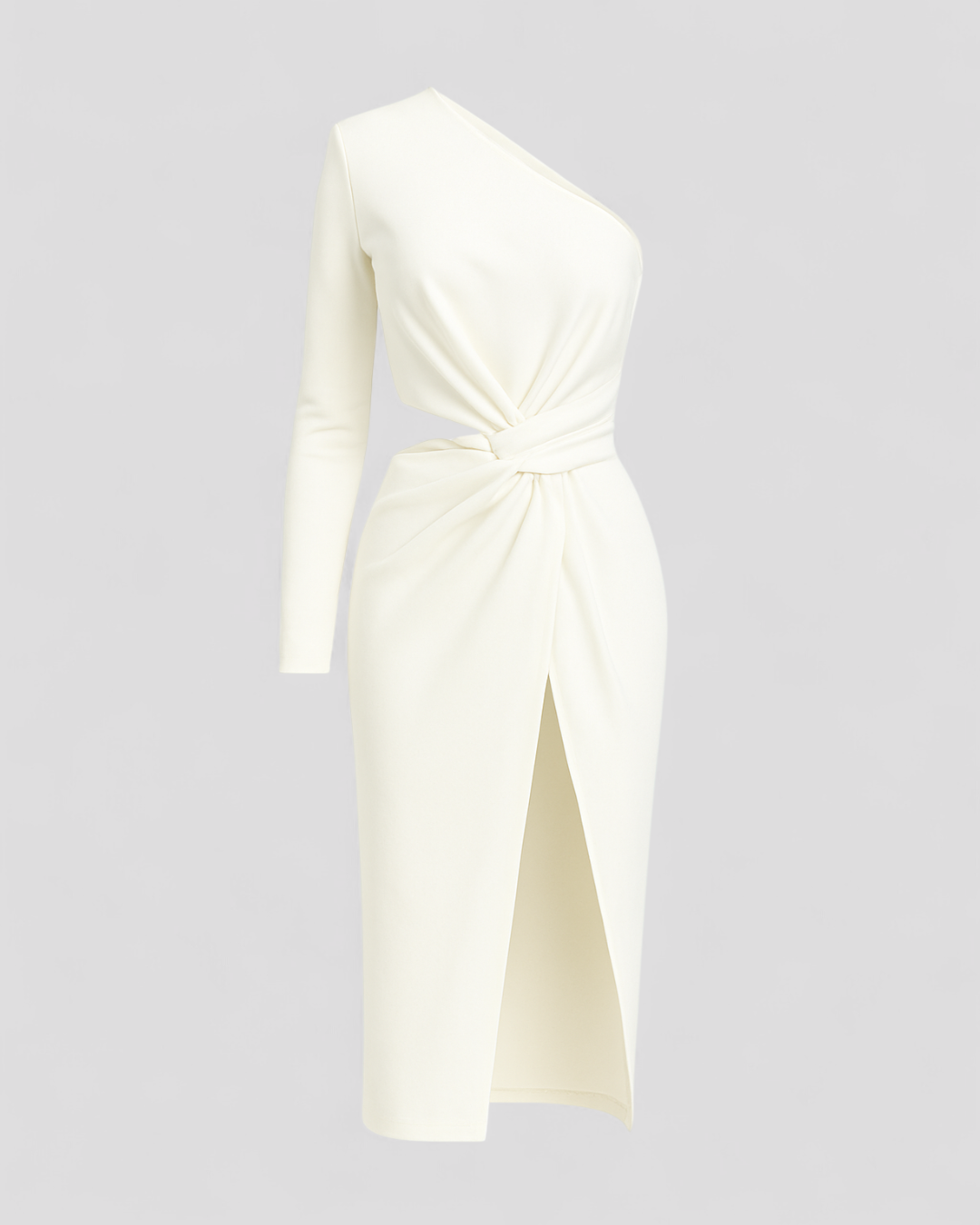 Festliches Damenkleid mit Einem Träger 3