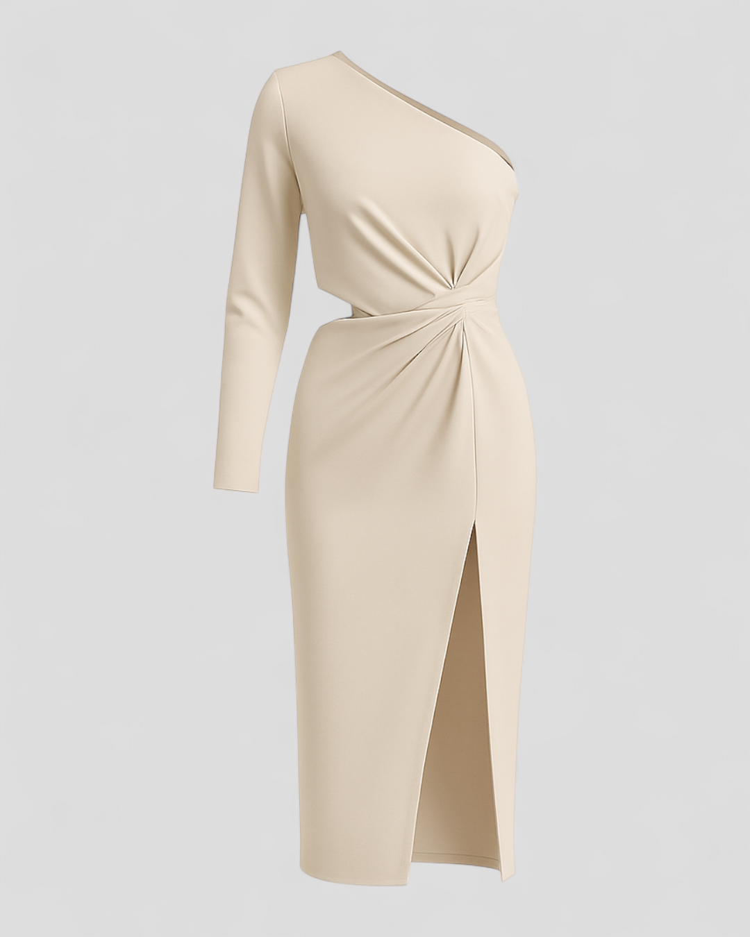 Festliches Damenkleid mit Einem Träger 4