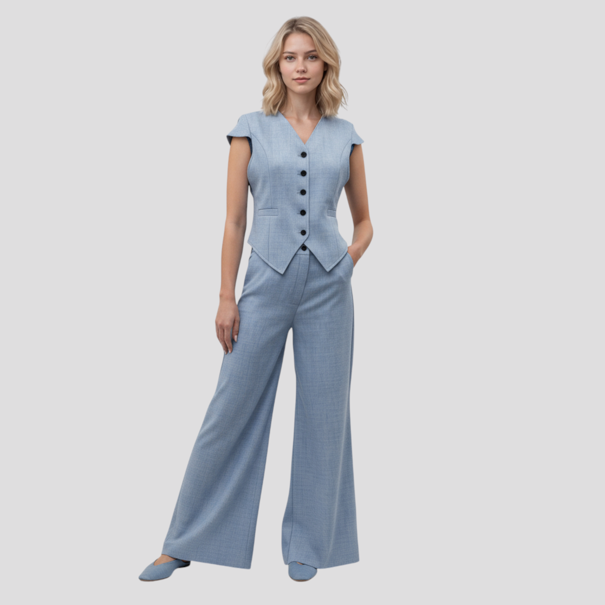 Aria | Elegantes Damen Set mit Top und Hose