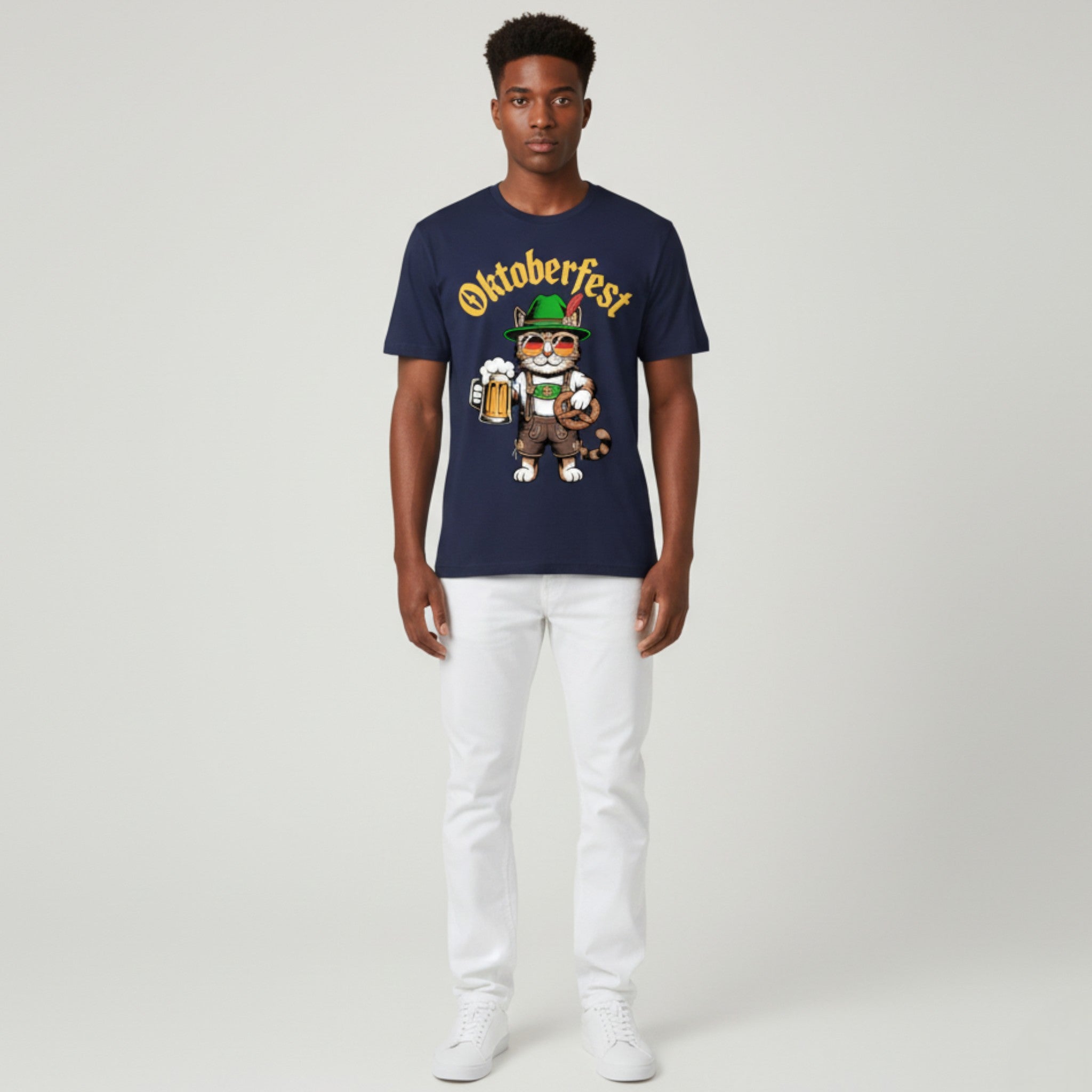 Darren | T-Shirt Damen mit Katzenmotiv