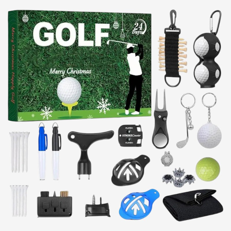 Golf Adventskalender Set für Enthusiasten 0