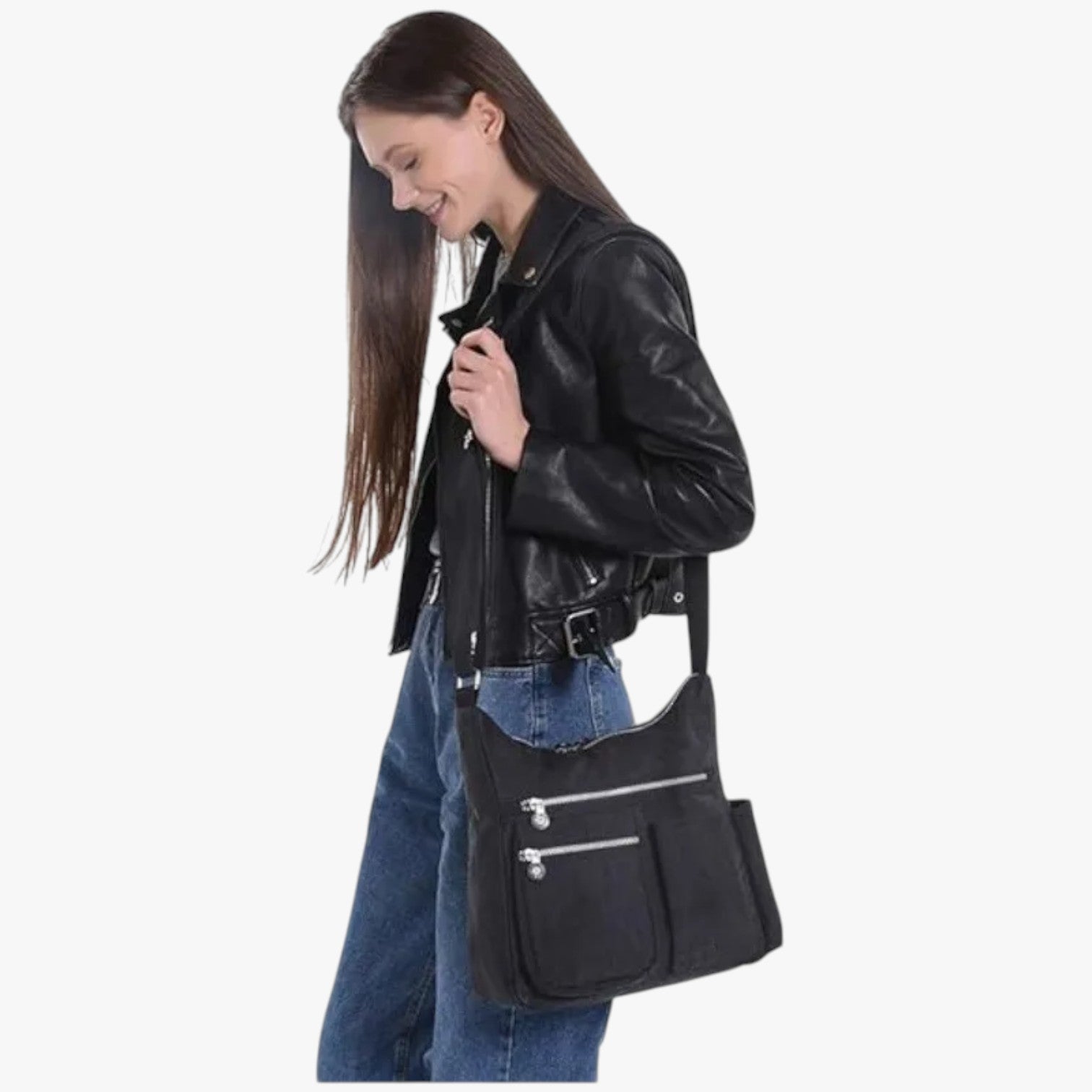 Danna | Sicherheit und Stil – Wasserdichte Schultertasche mit RFID-Blocker