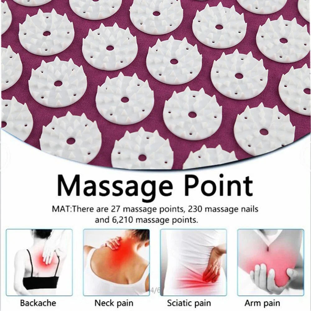 Akupressur-Matte | Massage-Kissen - Lindert Rückenschmerzen - - Akupressur-Matte | Massage-Kissen - Lindert Rückenschmerzen - €25 - Concept Neurenberg