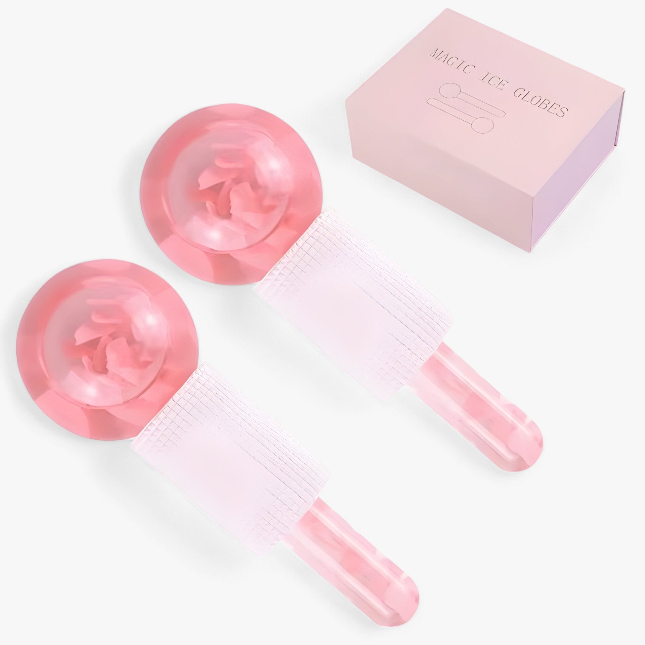 BeautyCool | Kristallkühlkugeln - Energiemassage für Gesicht & Augen, 2 Stück/Box - ROSA PETAL - BeautyCool | Kristallkühlkugeln - Energiemassage für Gesicht & Augen, 2 Stück/Box - €25 - Concept Neurenberg