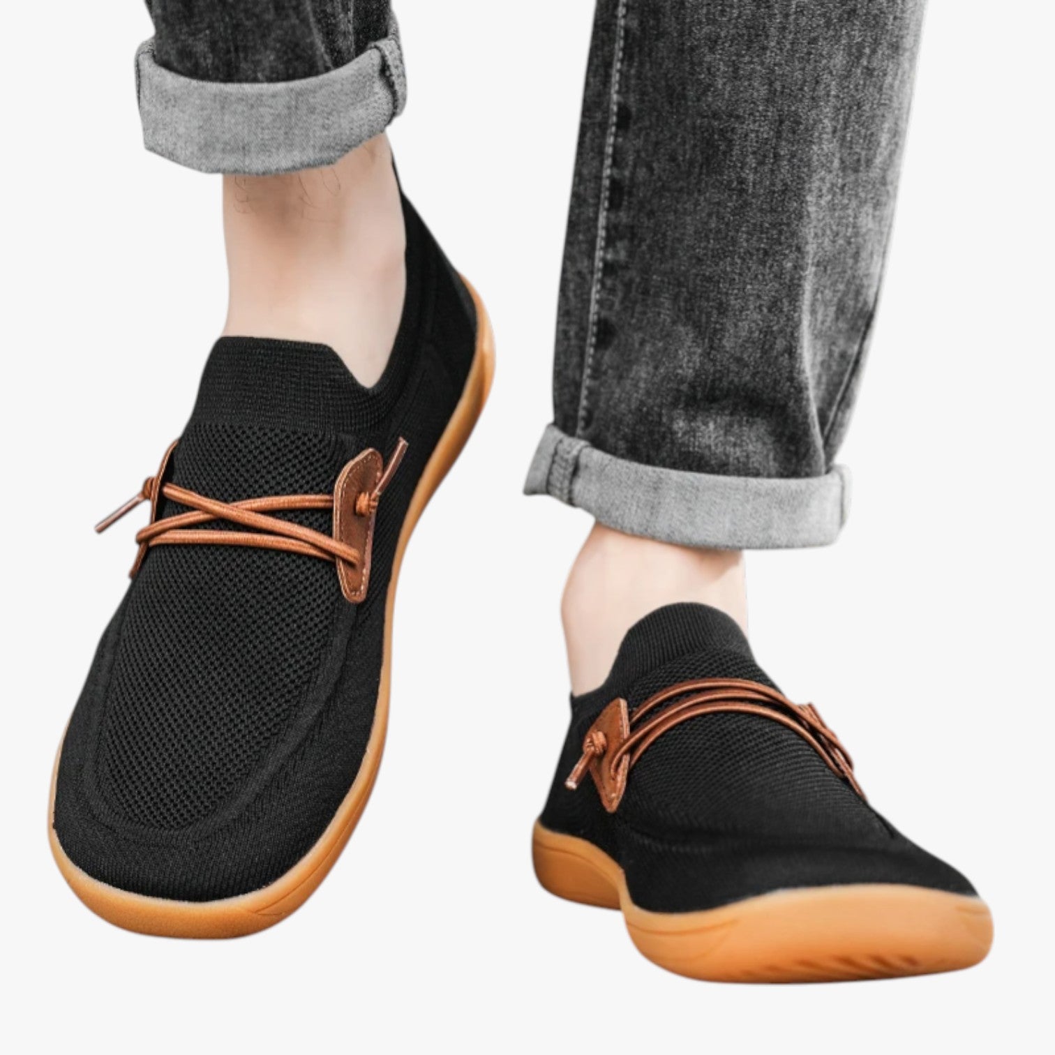 Matteo | Atmungsaktive Sneakers für Herren mit Breitzehen für Komfort im Freien