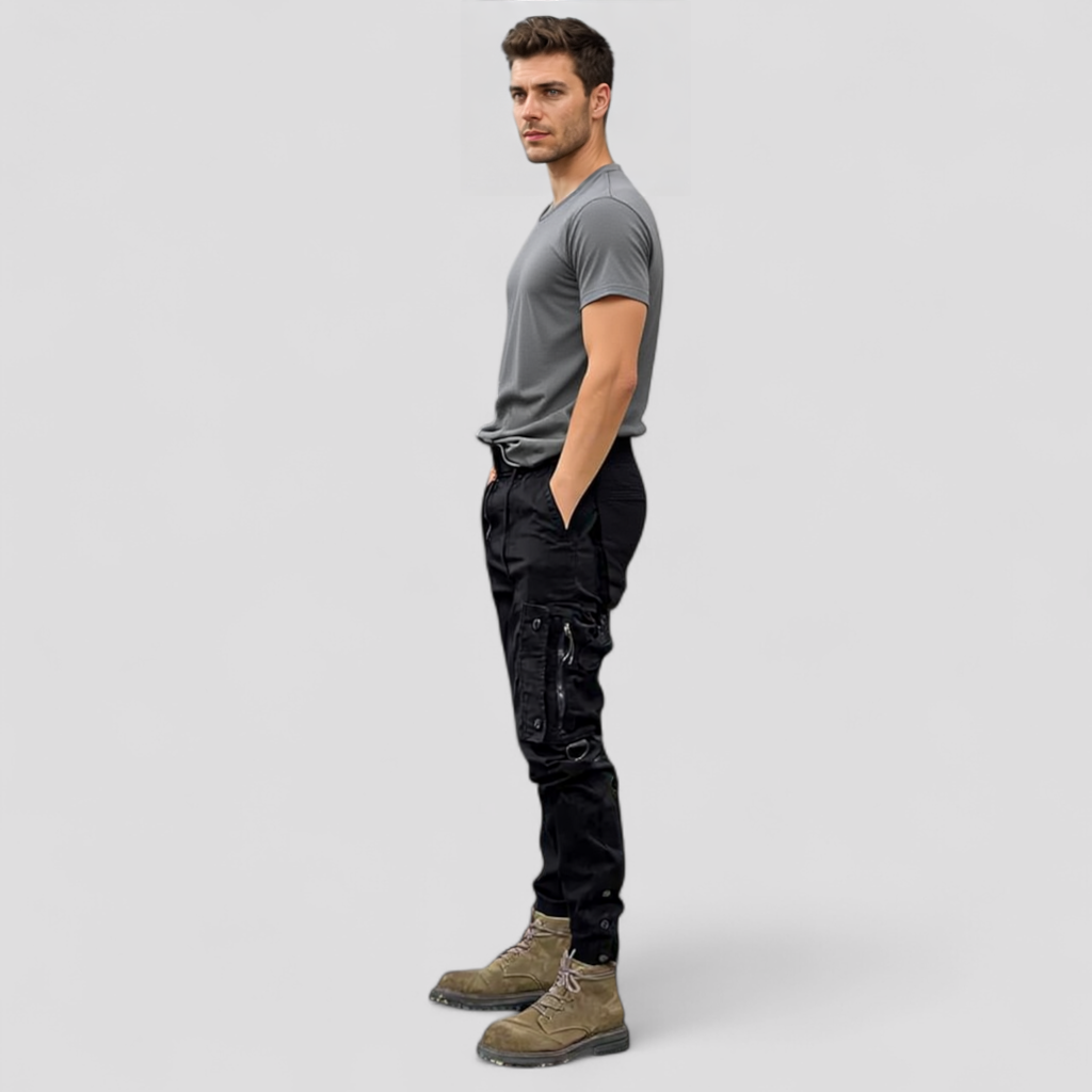 Herren Cargohose Mit Praktischen Taschen 2