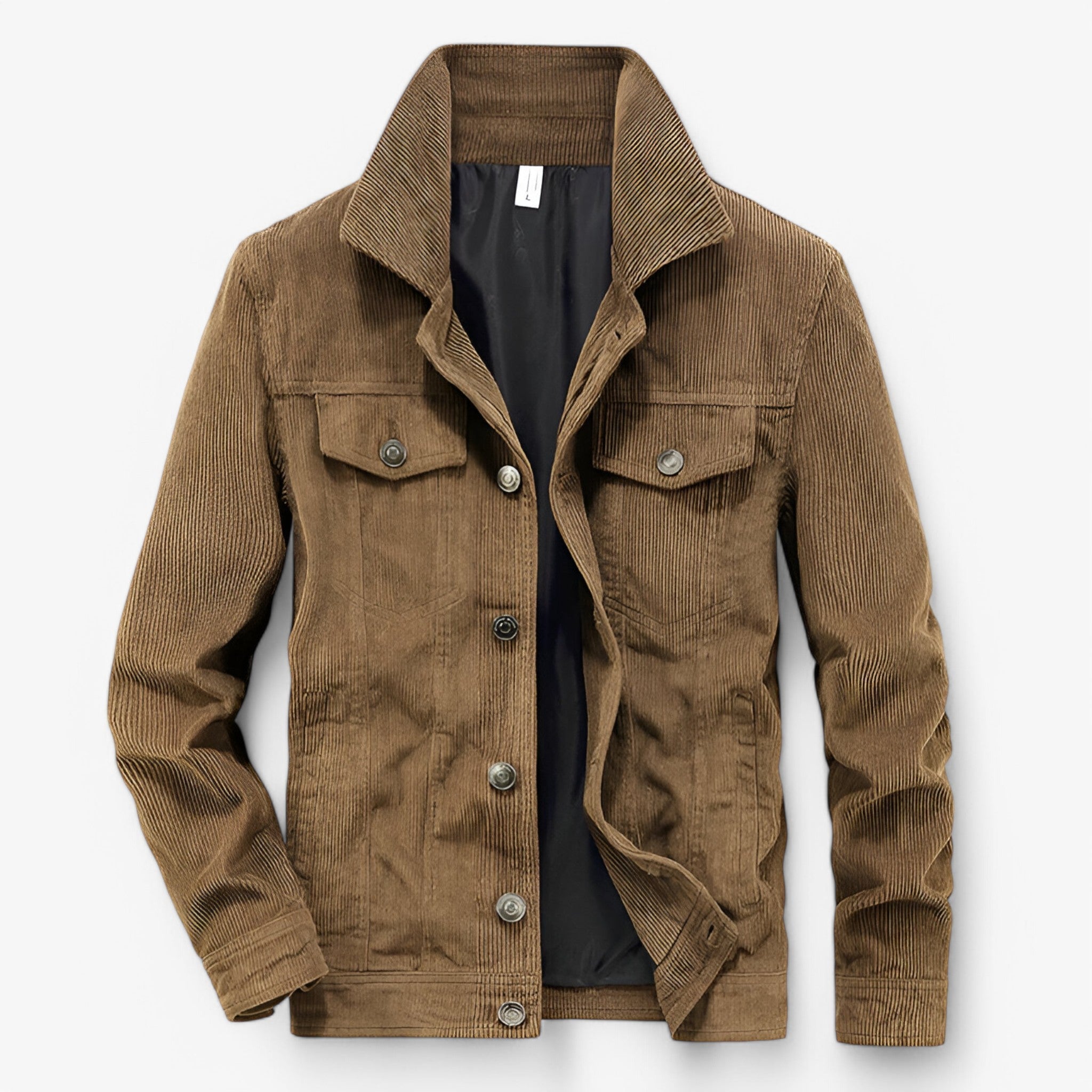 Herren Cordjacke – Klassisches Design für Jeden Anlass 0