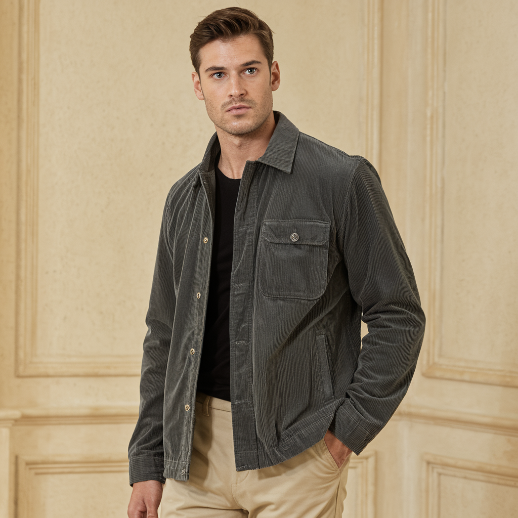 Herren Cordjacke – Klassisches Design für Jeden Anlass 6