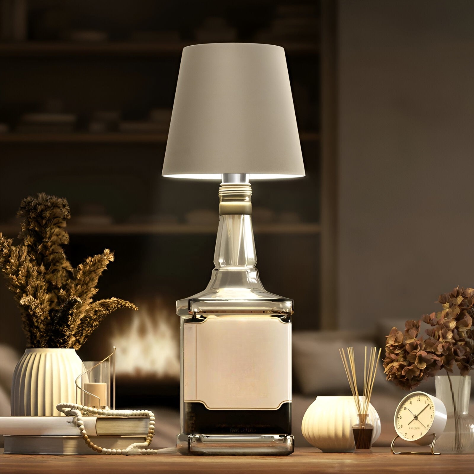 ARIA - Fadenlampe für Flasche - Tragbare und stilvolle Beleuchtung
