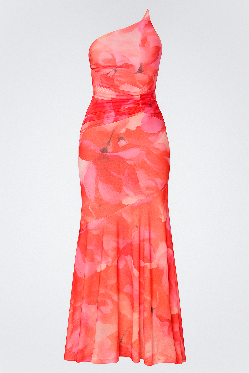 Maxikleid Festlich Mit Einem Träger Für Damen 1