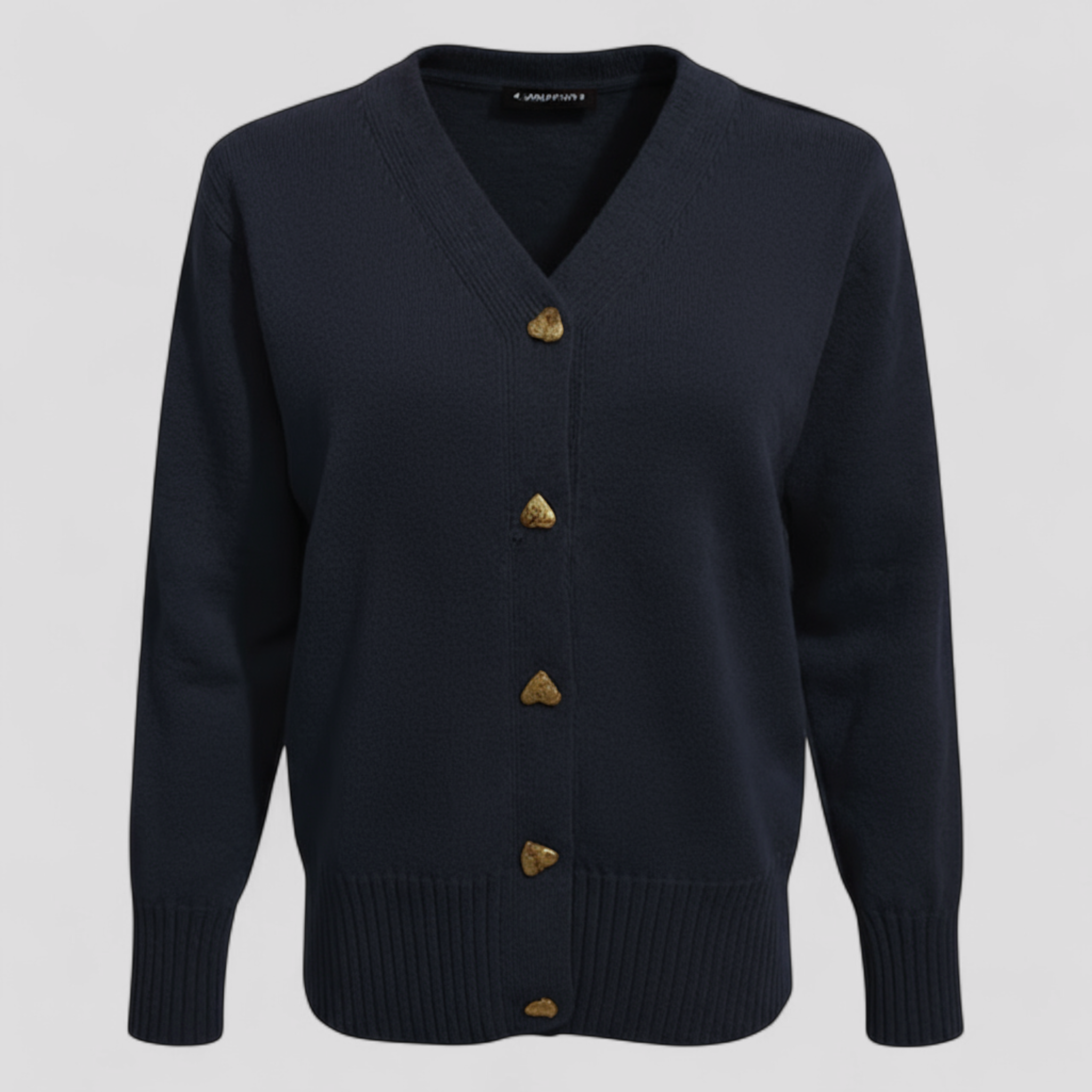 Doretta | Warme Pullover Damen aus Reiner Wolle mit Knöpfen
