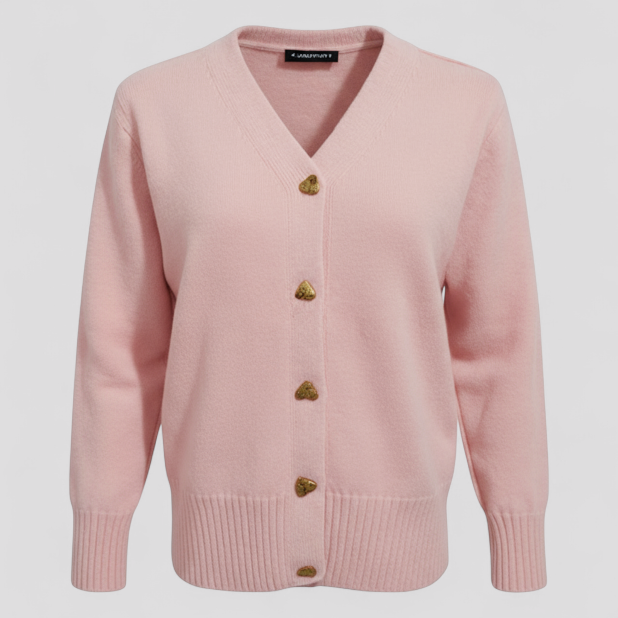 Doretta | Warme Pullover Damen aus Reiner Wolle mit Knöpfen