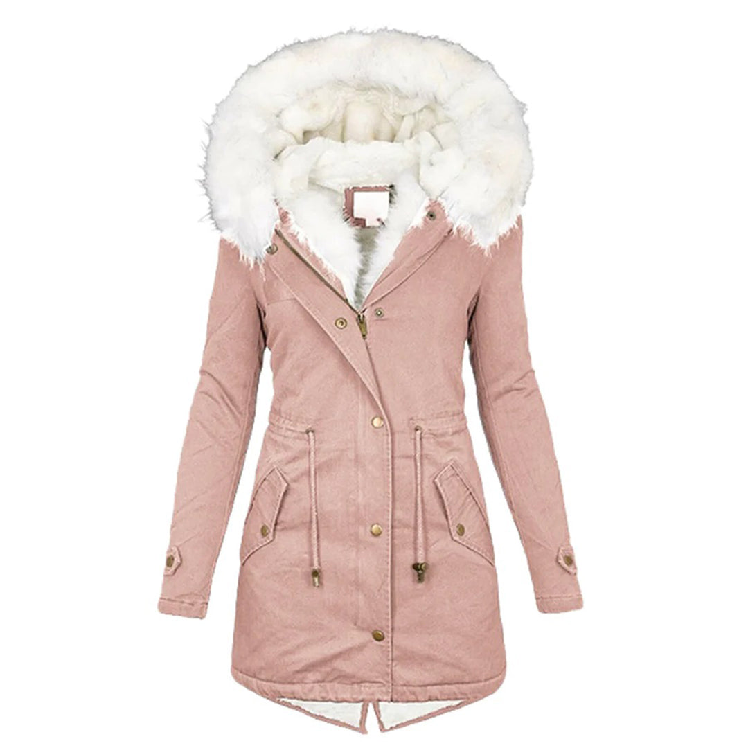 Winterjacke - Eleganz und Wärme vereint - Rosa - Charlotte | Winterjacke - Eleganz und Wärme vereint- €25 - Concept Frankfurt