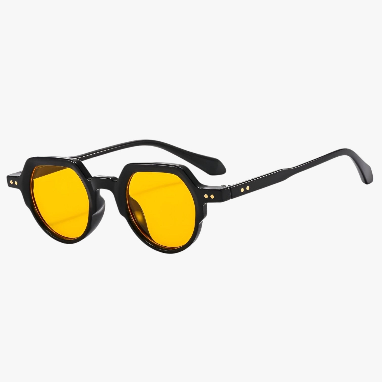 Eden | Sonnenbrille Punk UV400 Unregelmäßiges Retro-Design mit Ozeanischen Gläsern