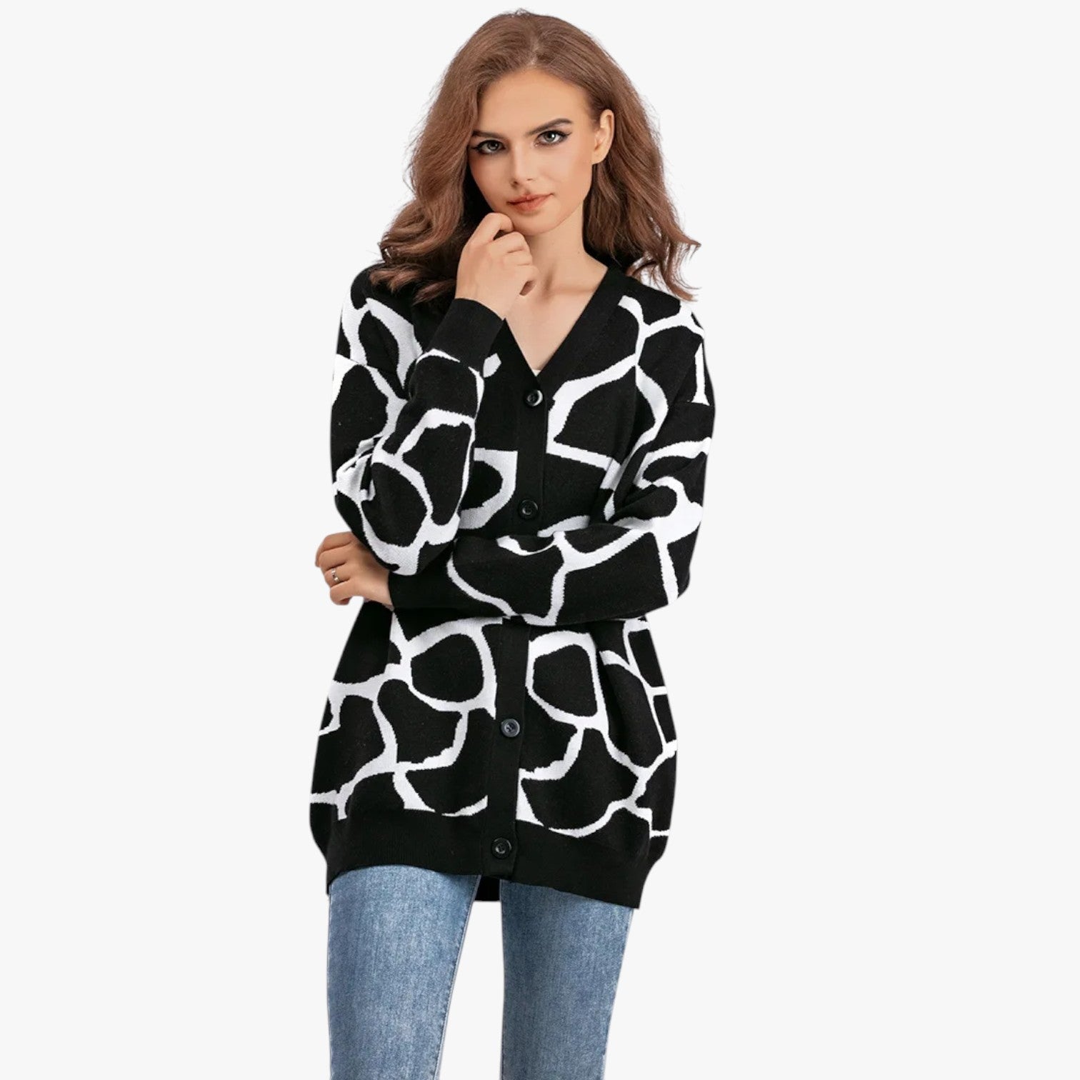 Melanie | Lässig eleganter Strickcardigan – Leichte Eleganz für den Herbst