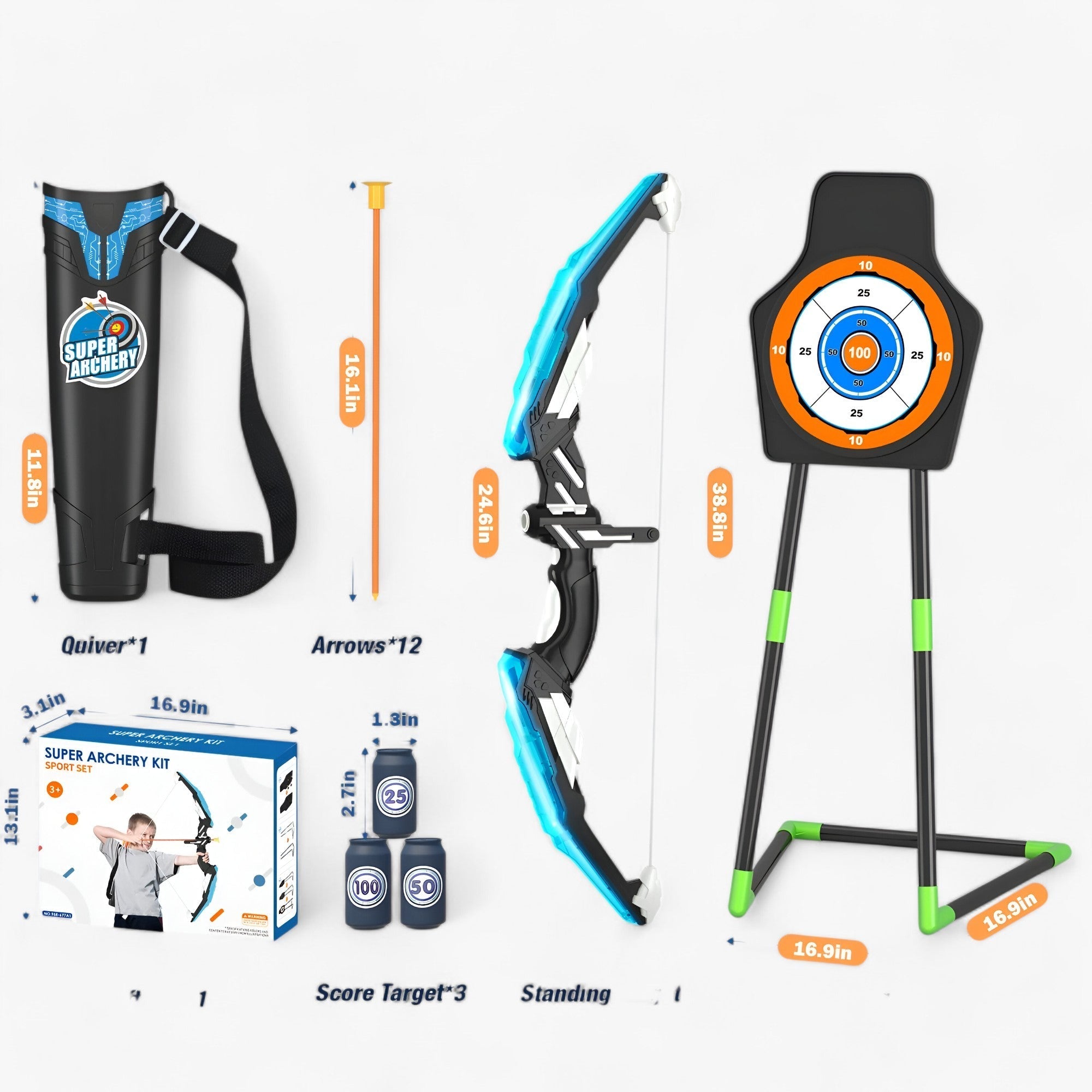 Zaido | Abenteuer Bogen Set – Aktives Outdoor-Erlebnis