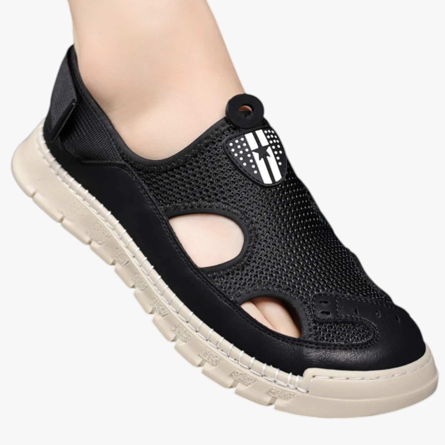 Aaron | Sommer Schuhe für Männer Atmungsaktiv, Rutschfest und Ultra Bequem