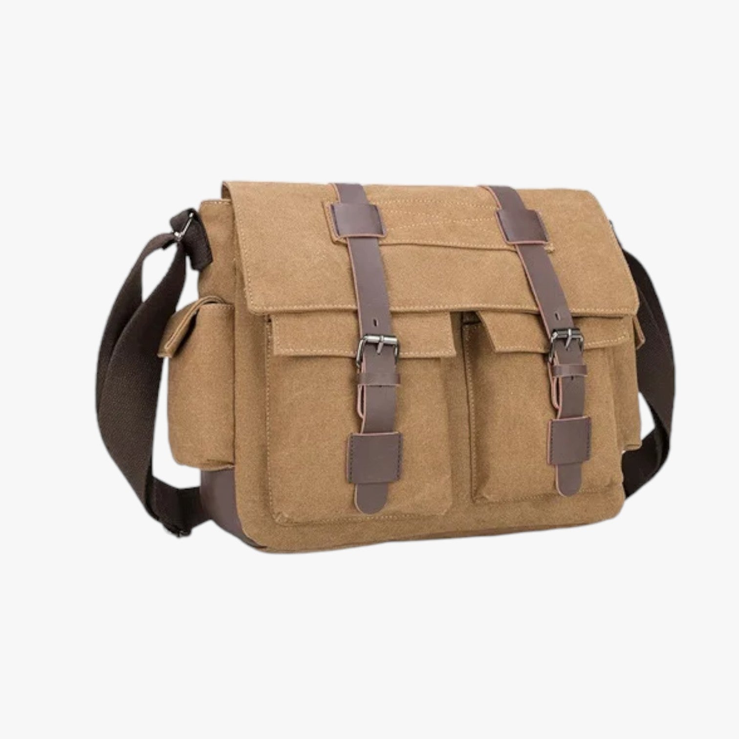 Harlan | Vintage Ledertasche für Männer mit Schultergurt