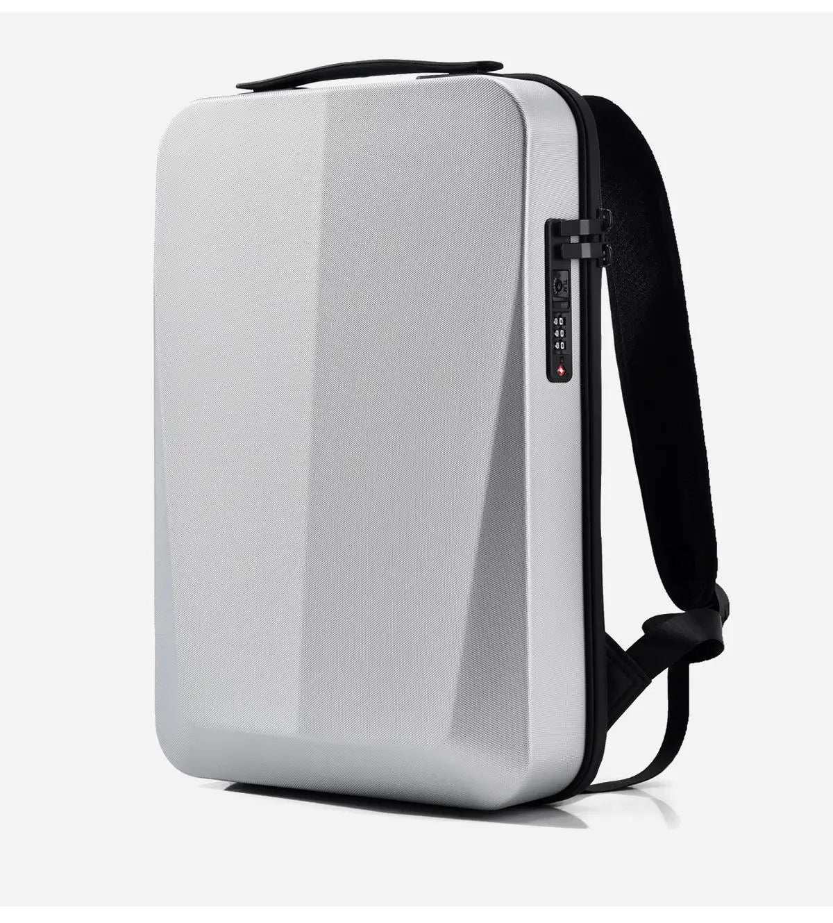 Renzo | Diebstahlsicherer Rucksack aus ABS mit eingebautem Schloss