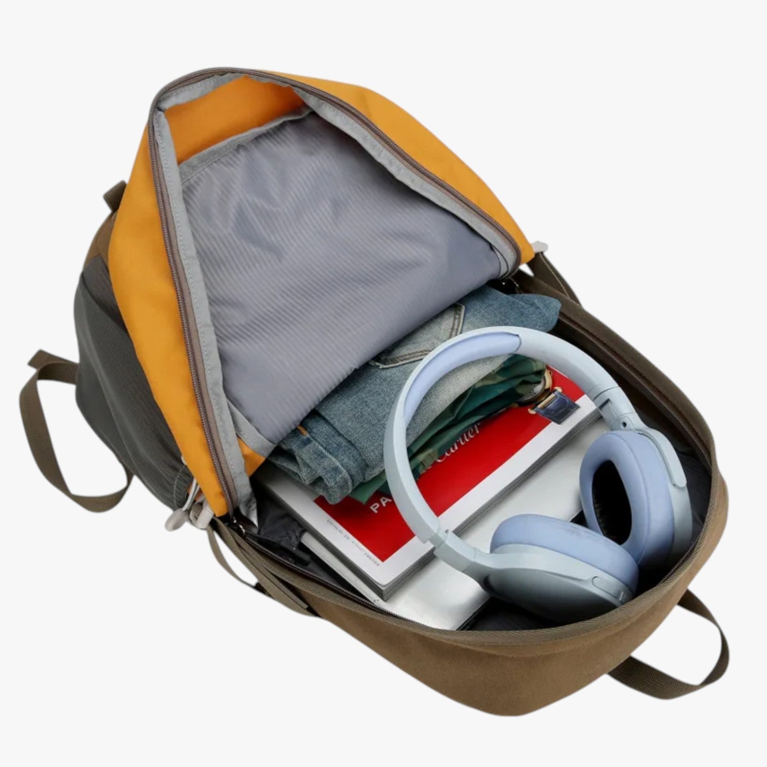 Zaiden | Wasserdichter Rucksack aus Nylon für Wanderungen und Reisen