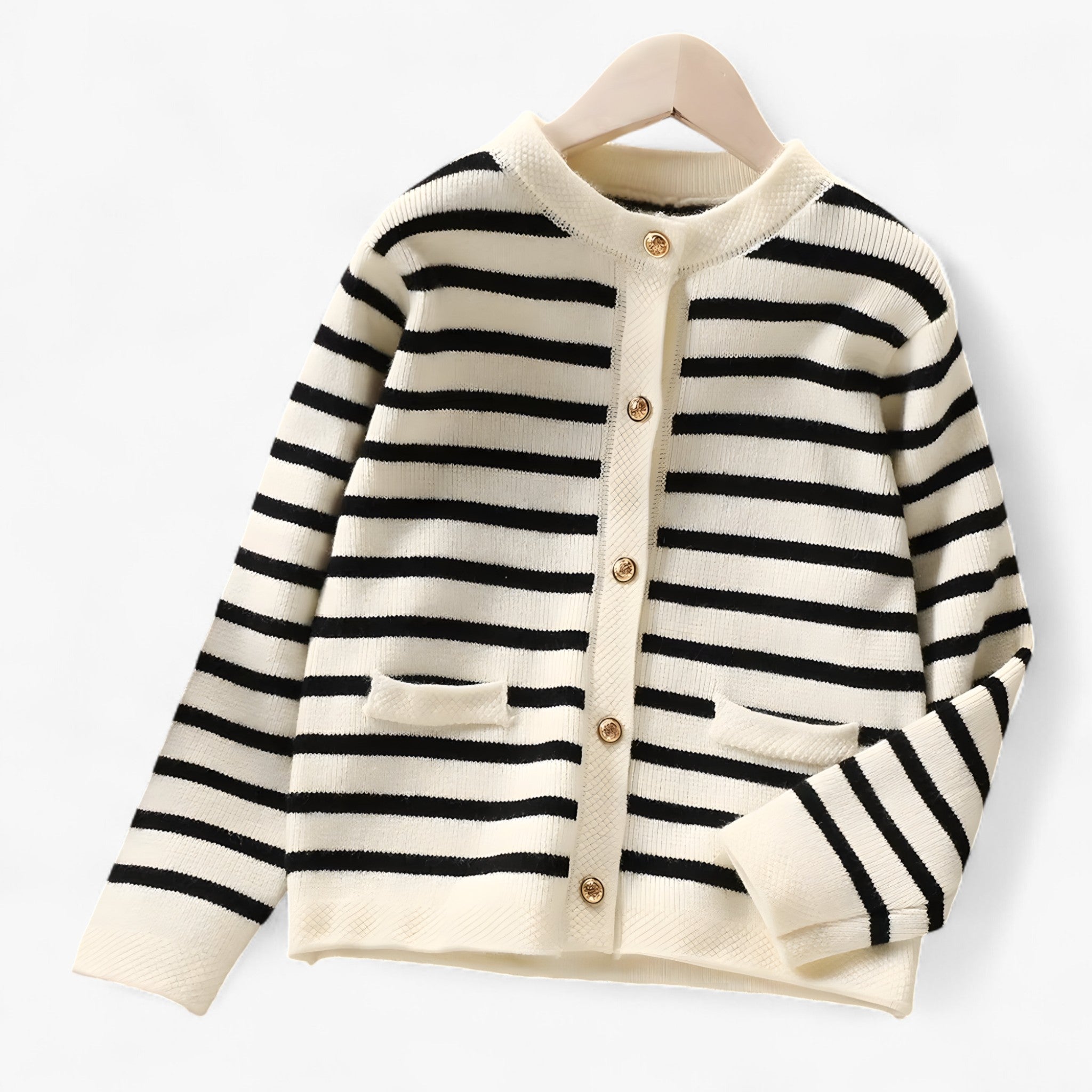 Nyk | Klassische gestreifte Cardigan – Eleganz im Alltag