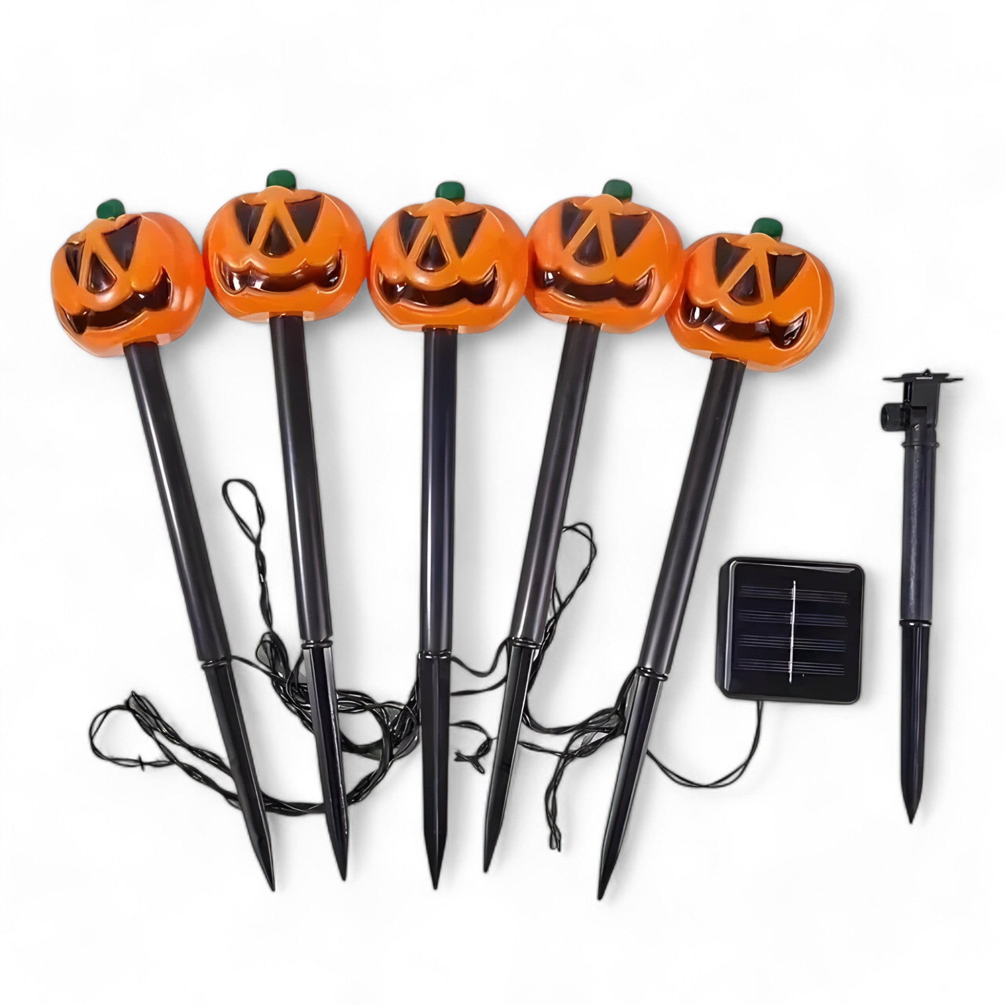 Kürbis Glow | Solar Halloween Lichter - Dekorative Außenbeleuchtung - Warmweiß - (1+1 gratis) Kürbis Glow | Solar Halloween Lichter - Dekorative Außenbeleuchtung - €25 - Concept Düsseldorf