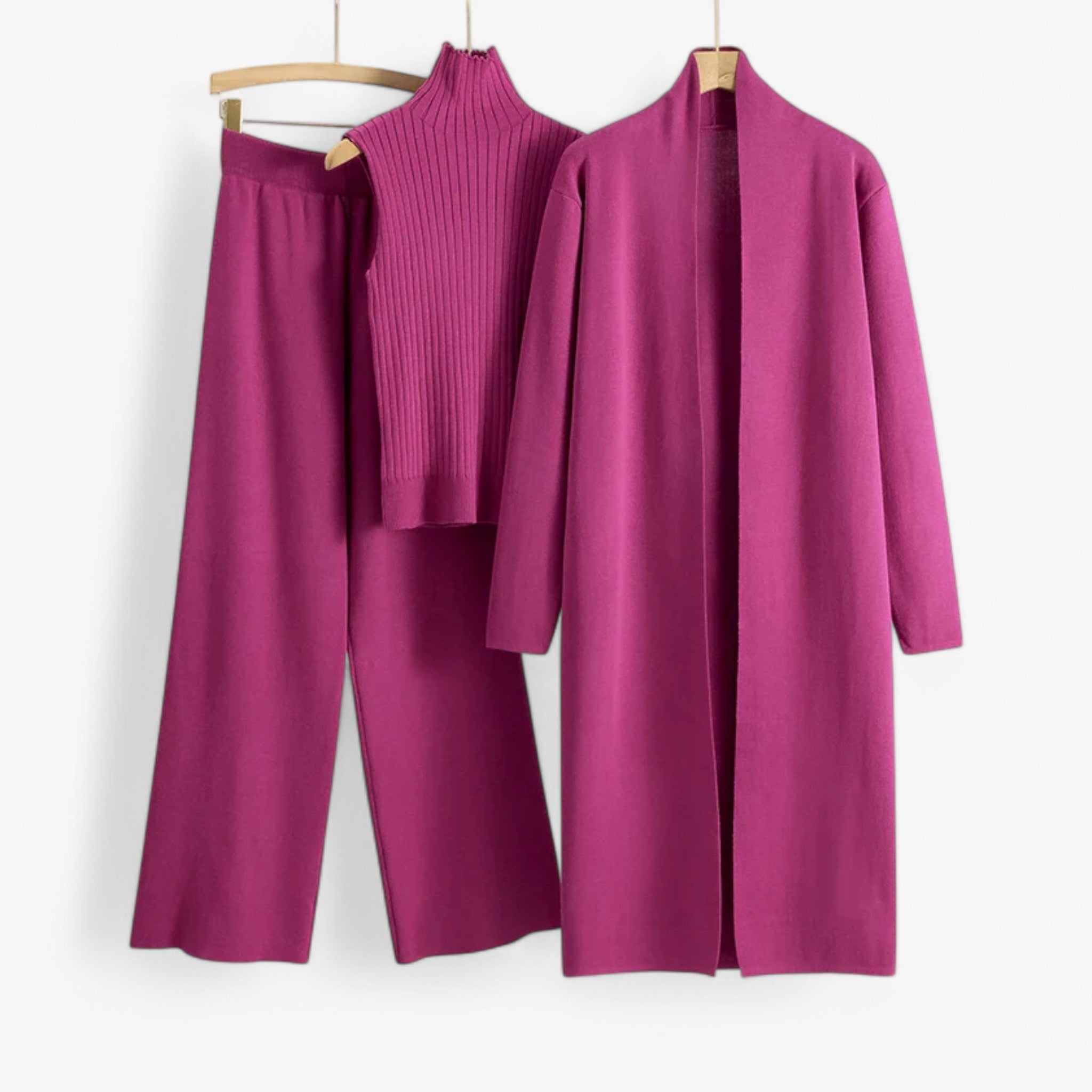 Ivy I Vintage Strikkesæt i 3 dele - Dein komplettes Vintage-Strickprojekt