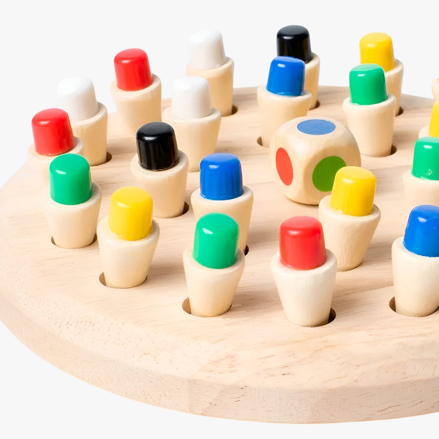 Valentina | Holz-Memory-Tisch mit kognitiven Puzzles