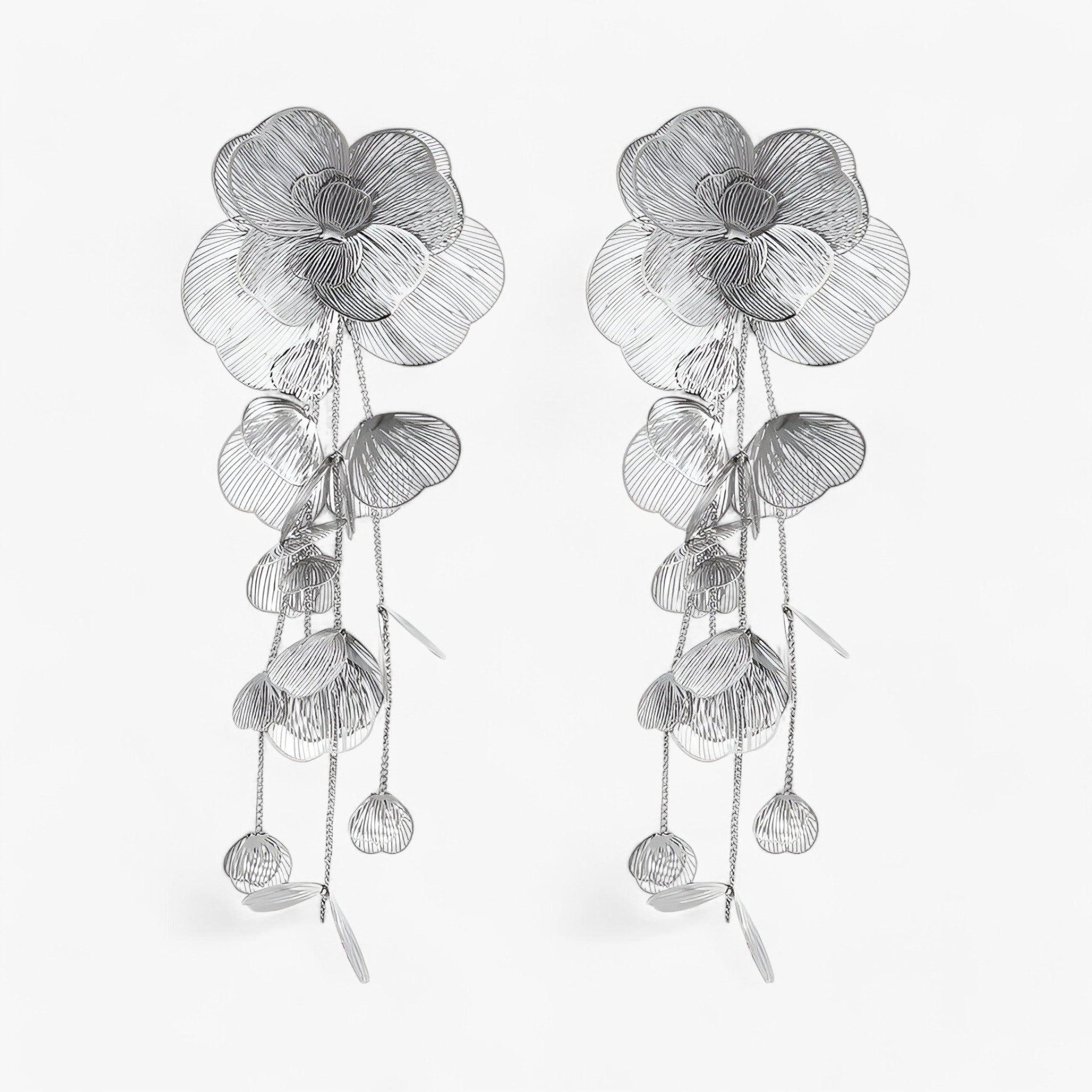 Zoë | Vintage-Blumen-Ohrringe – Elegant und Einzigartig