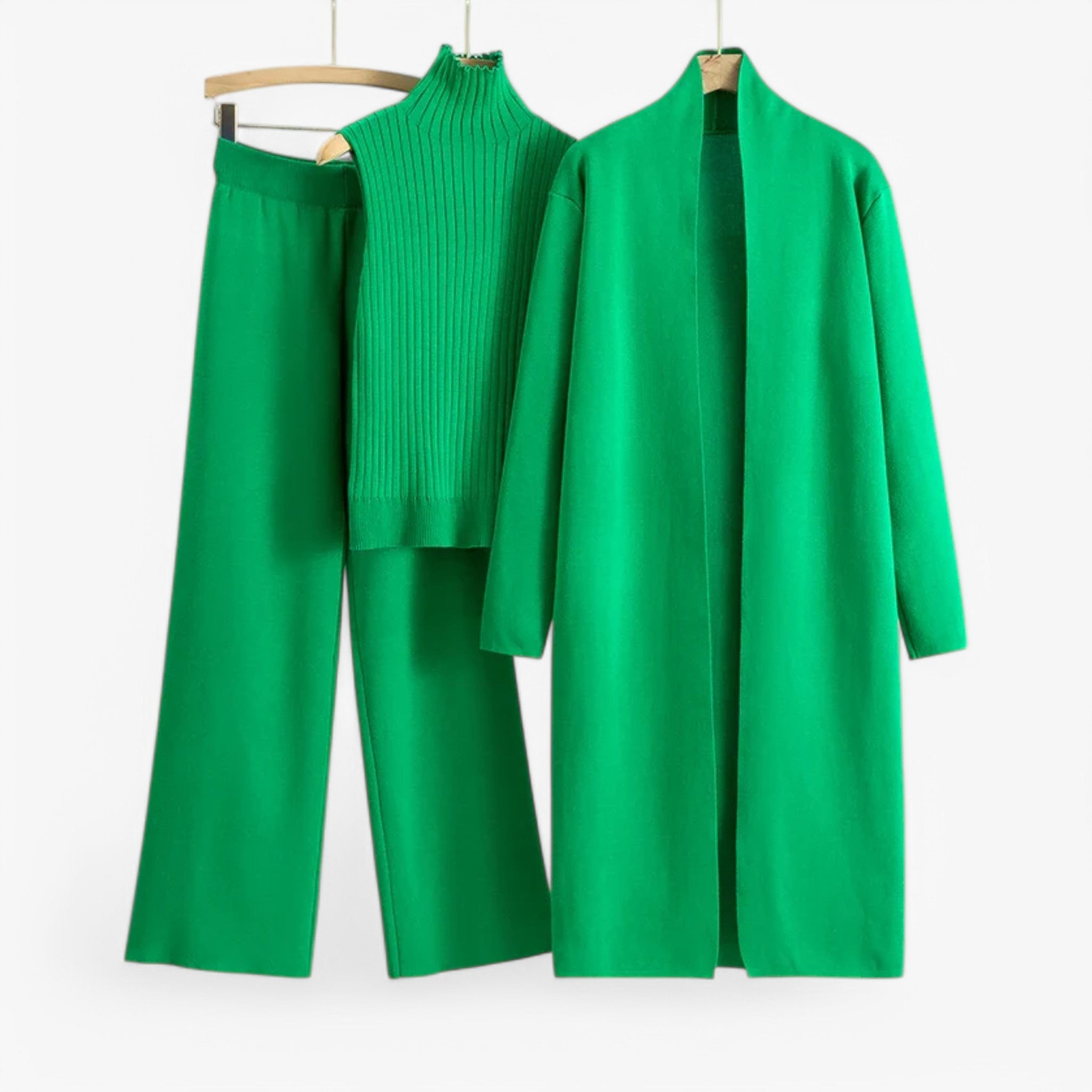 Ivy I Vintage Strikkesæt i 3 dele - Dein komplettes Vintage-Strickprojekt