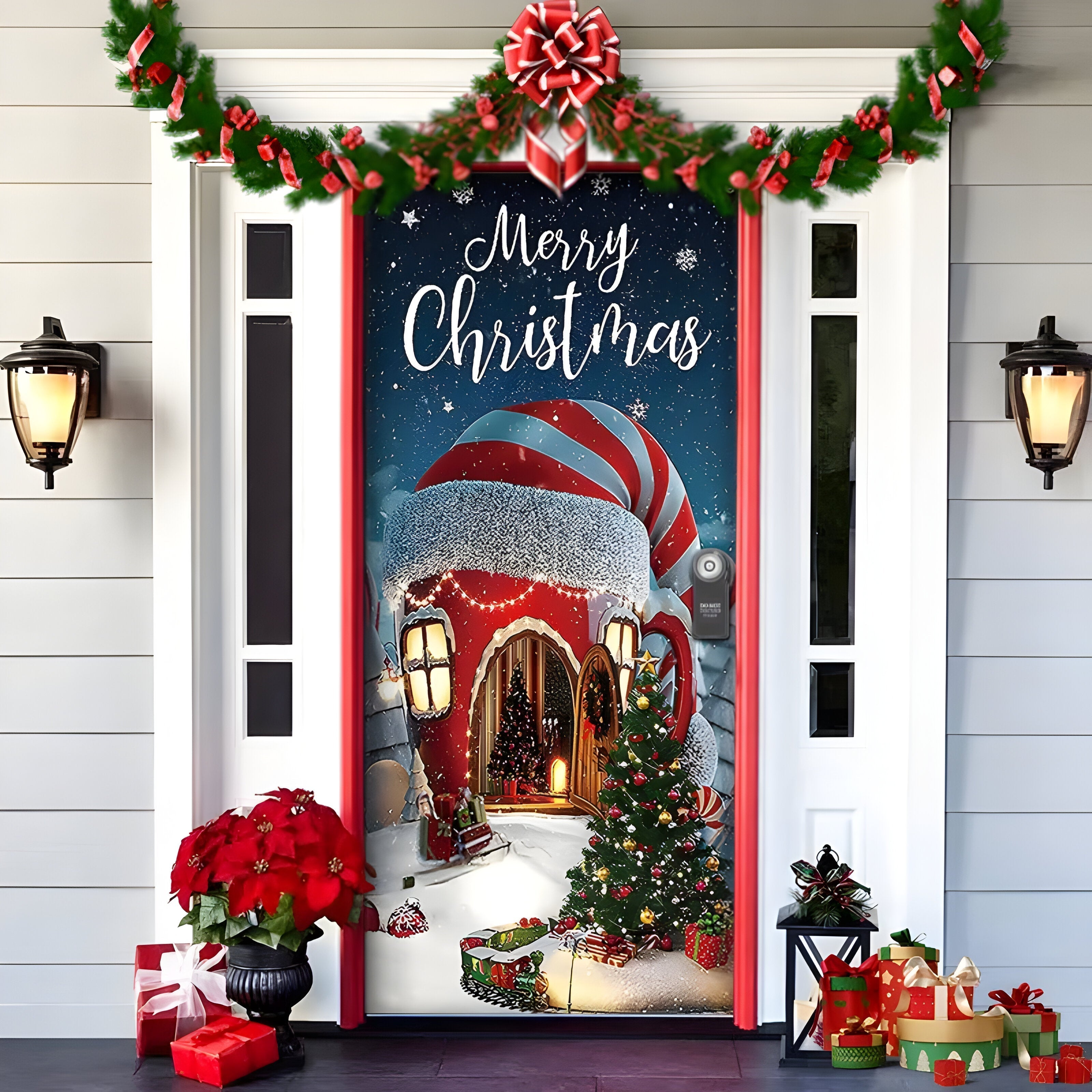 HolidayCheer | Polyester Weihnachts Hintergrundbanner - Schaffen Sie eine Festliche Atmosphäre für Ihre Dekorationen - Stil-3 - HolidayCheer | Polyester Weihnachts Hintergrundbanner - Schaffen Sie eine Festliche Atmosphäre für Ihre Dekorationen- €25 - Concept Neurenberg