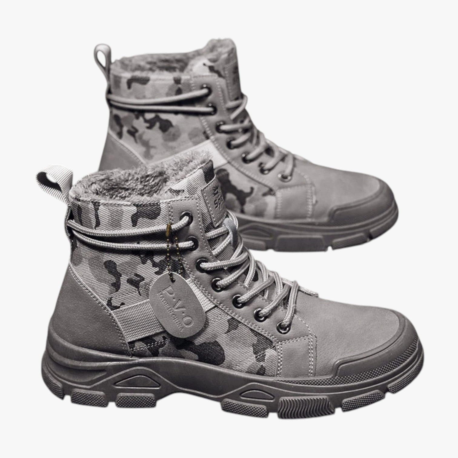 Tobias | Trendige Baumwollstiefel, Warm & Ultra Robust für täglichen Komfort