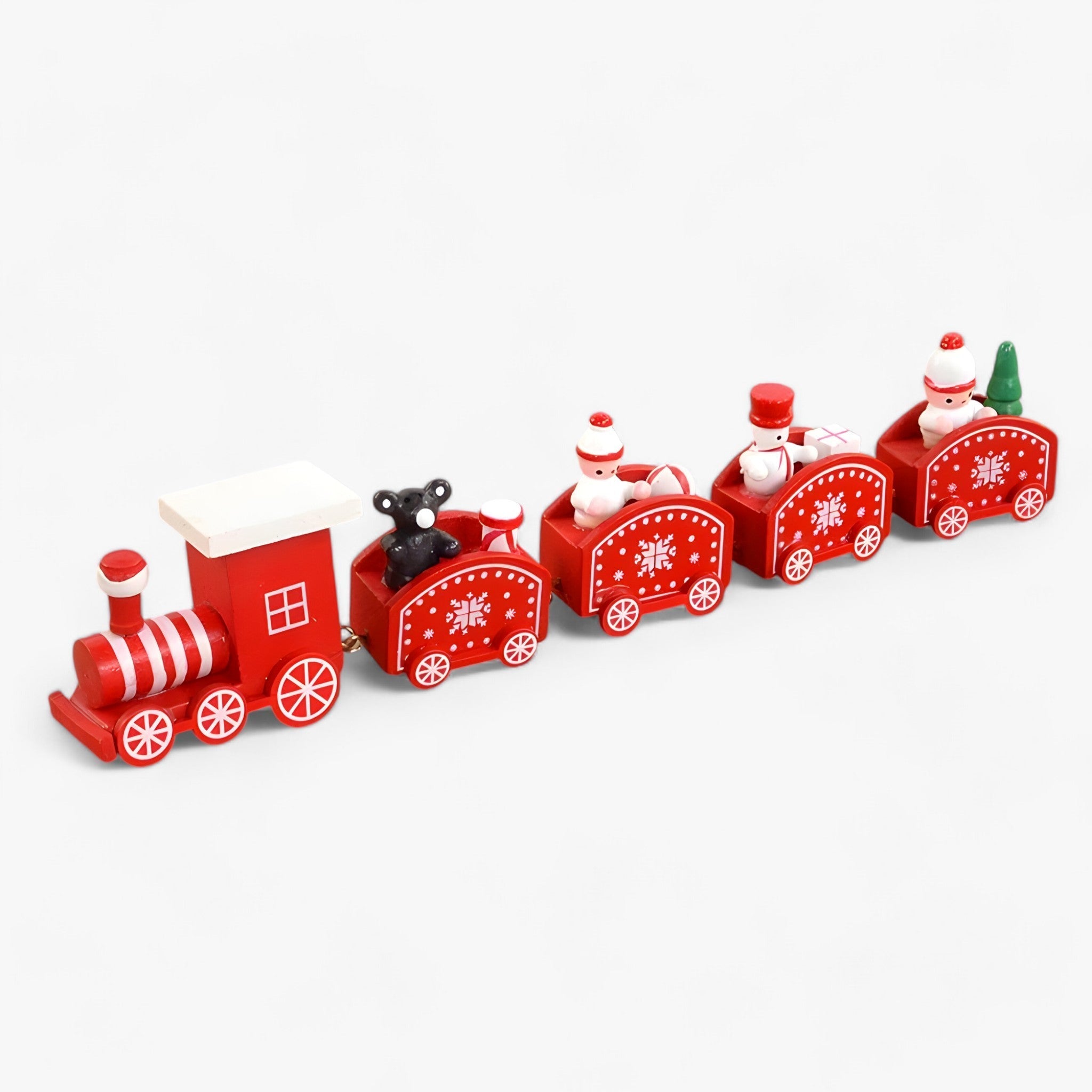 Launenhaft | Weihnachtliche Holzeisenbahn-Verzierung – festliche Dekoration und Geschenk für Kinder - Stil11 - Launenhaft | Weihnachtliche Holzeisenbahn-Verzierung – festliche Dekoration und Geschenk für Kinder - €25 - Concept Neurenberg