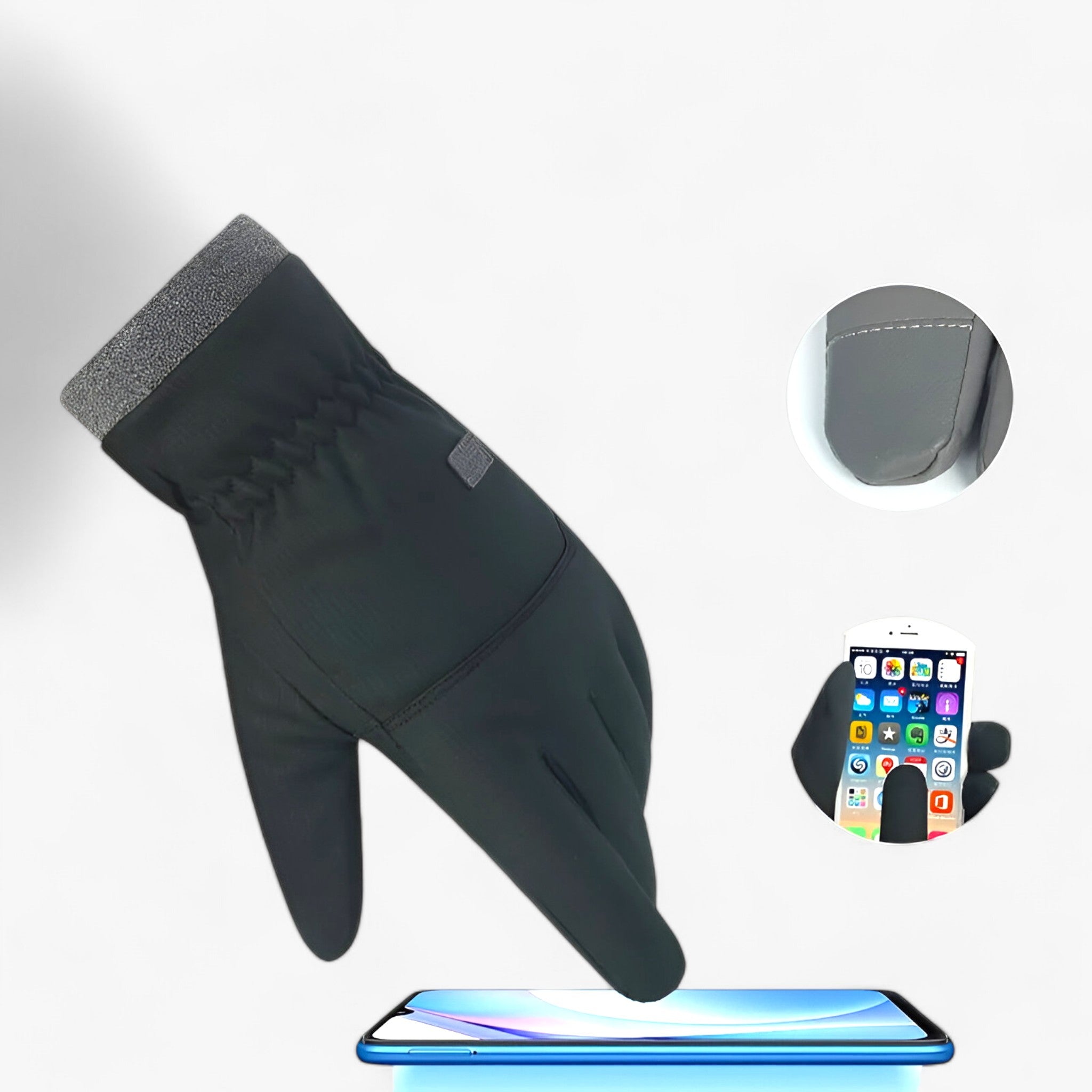 Kälteschutz-Handschuhe - Touchscreen und rutschfestes Design - - Kälteschutz-Handschuhe - Touchscreen und rutschfestes Design - €25 - Concept Neurenberg