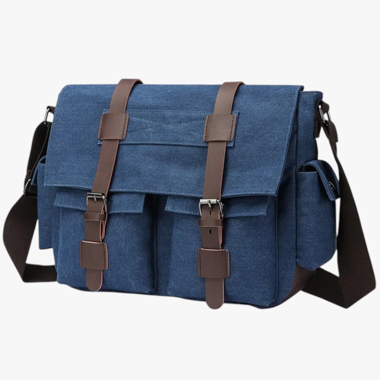 Harlan | Vintage Ledertasche für Männer mit Schultergurt