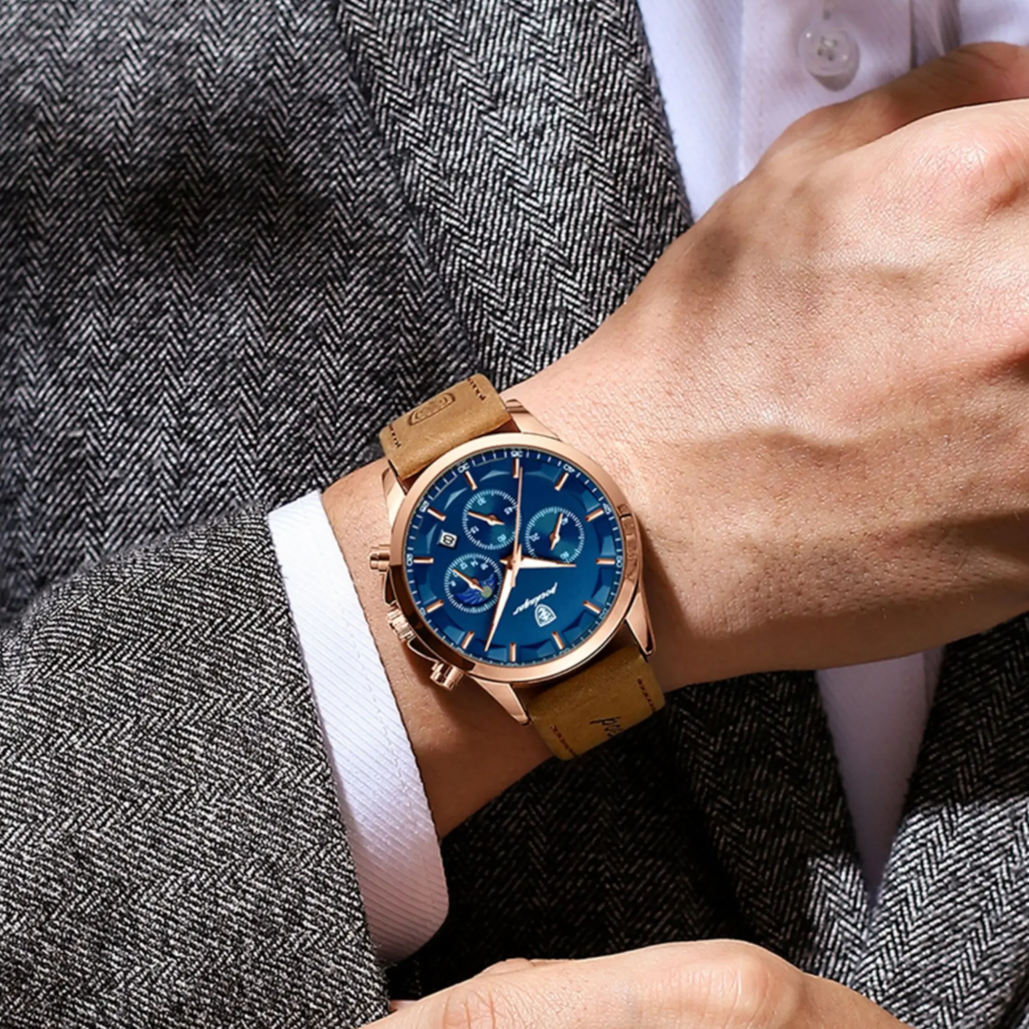 Alexander | Luxuriöse Herrenuhr – Eleganz und Präzision in Perfektion