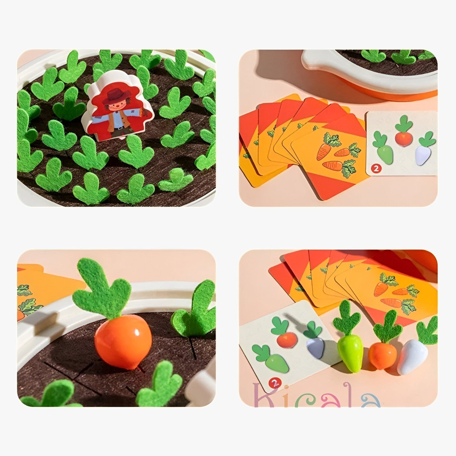 Bonie | Buntes Montessori-Spielzeug für Lernen und Koordination