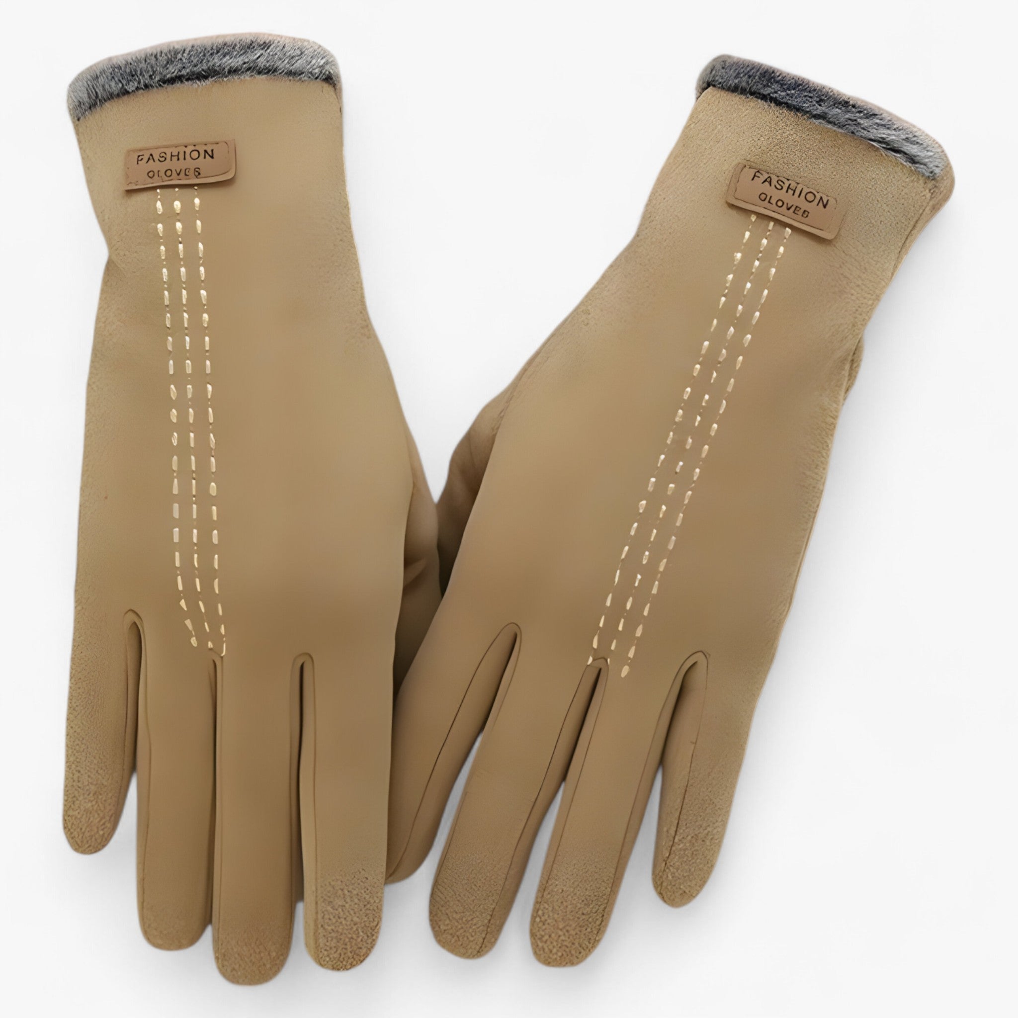 Vintage Winterhandschuhe - Wärme, Komfort & Touchscreen - Khaki Eine Größe - Vintage Winterhandschuhe - Wärme, Komfort & Touchscreen - €25 - Concept Neurenberg