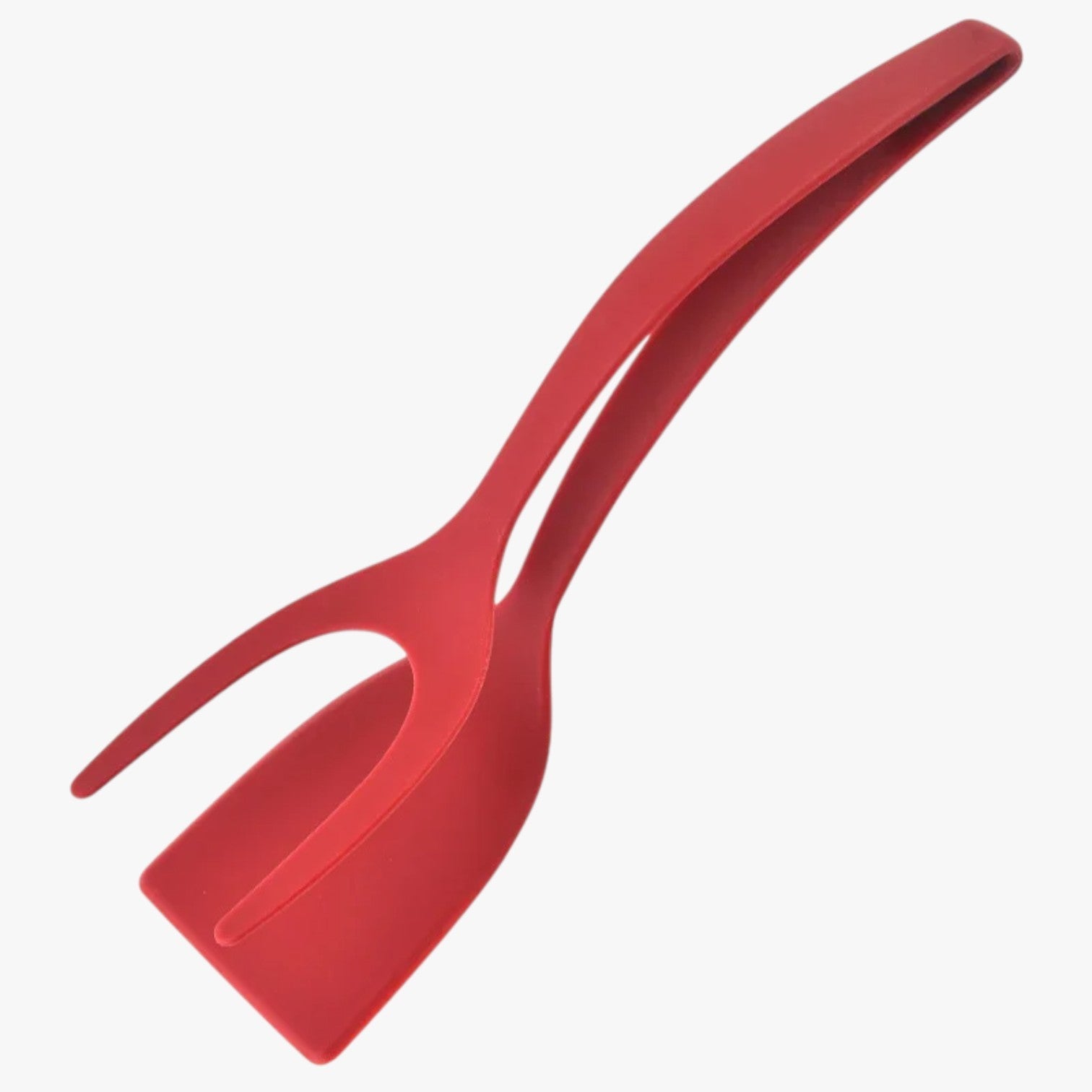 Carson | Silikon-Spatula-Zange 2-in-1 für Eier und Fisch