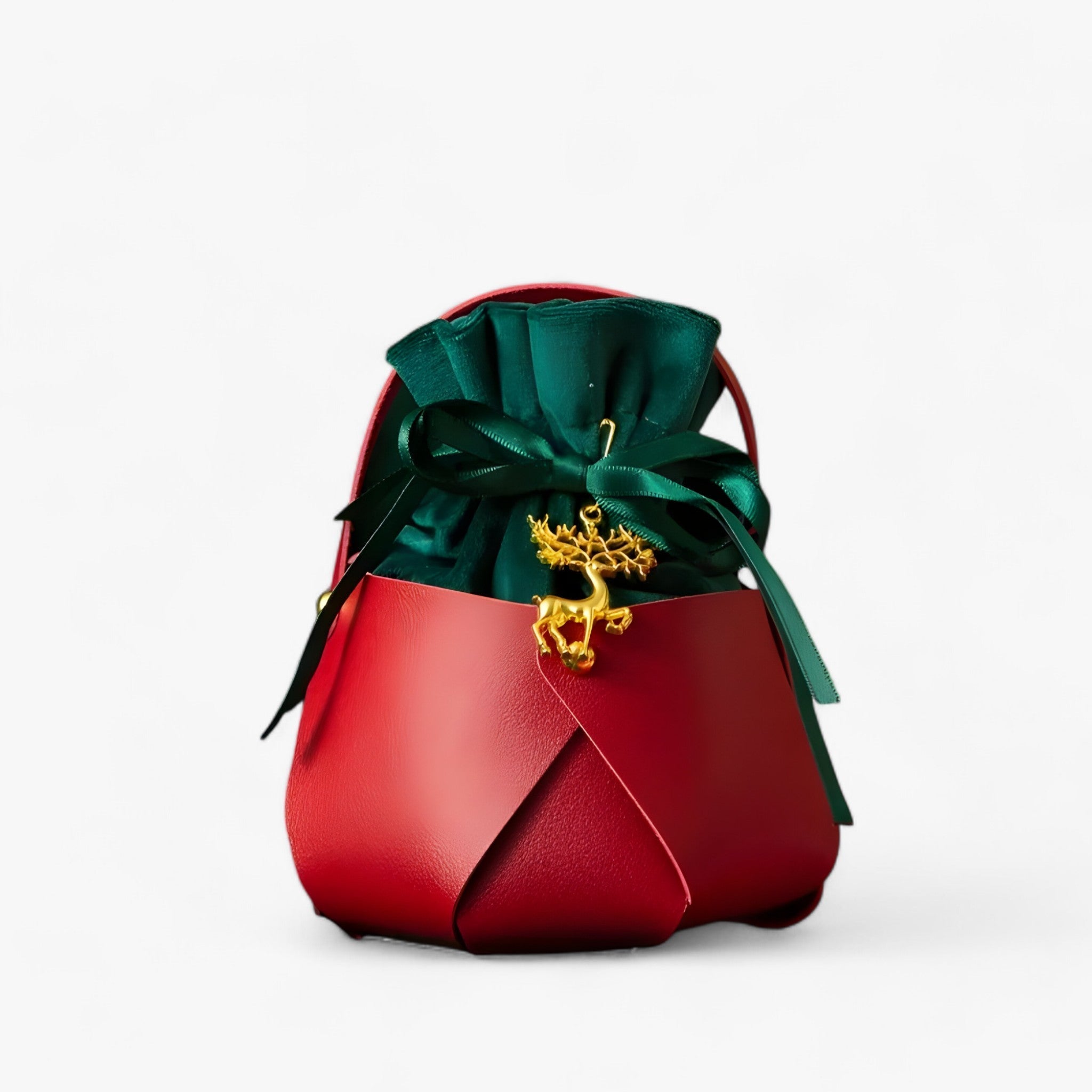 1 Stück Weihnachtsapfel-Tasche - Tragbare Geschenkbox für festliche Verpackung - Rot 2 - 1 Stück Weihnachtsapfel-Tasche - Tragbare Geschenkbox für festliche Verpackung - €25 - Concept Neurenberg