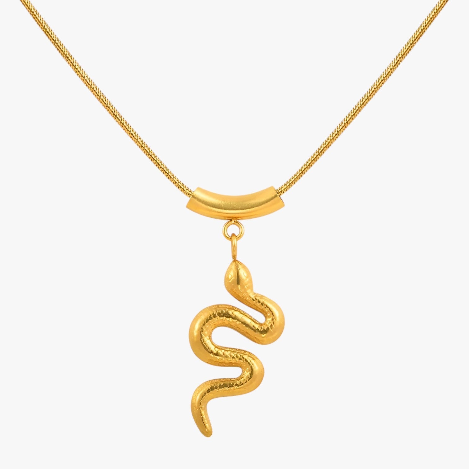 Zuri | Vintage goldene Schlangenkette