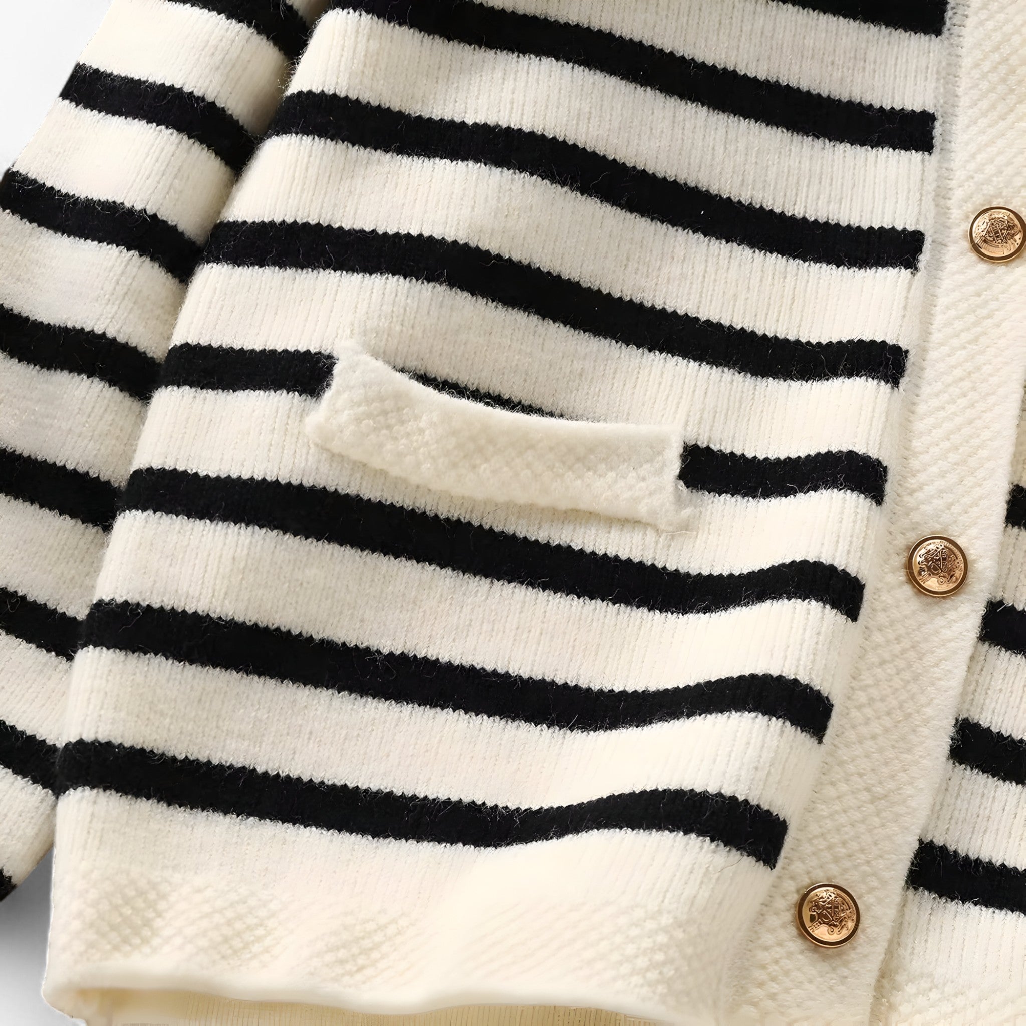 Nyk | Klassische gestreifte Cardigan – Eleganz im Alltag