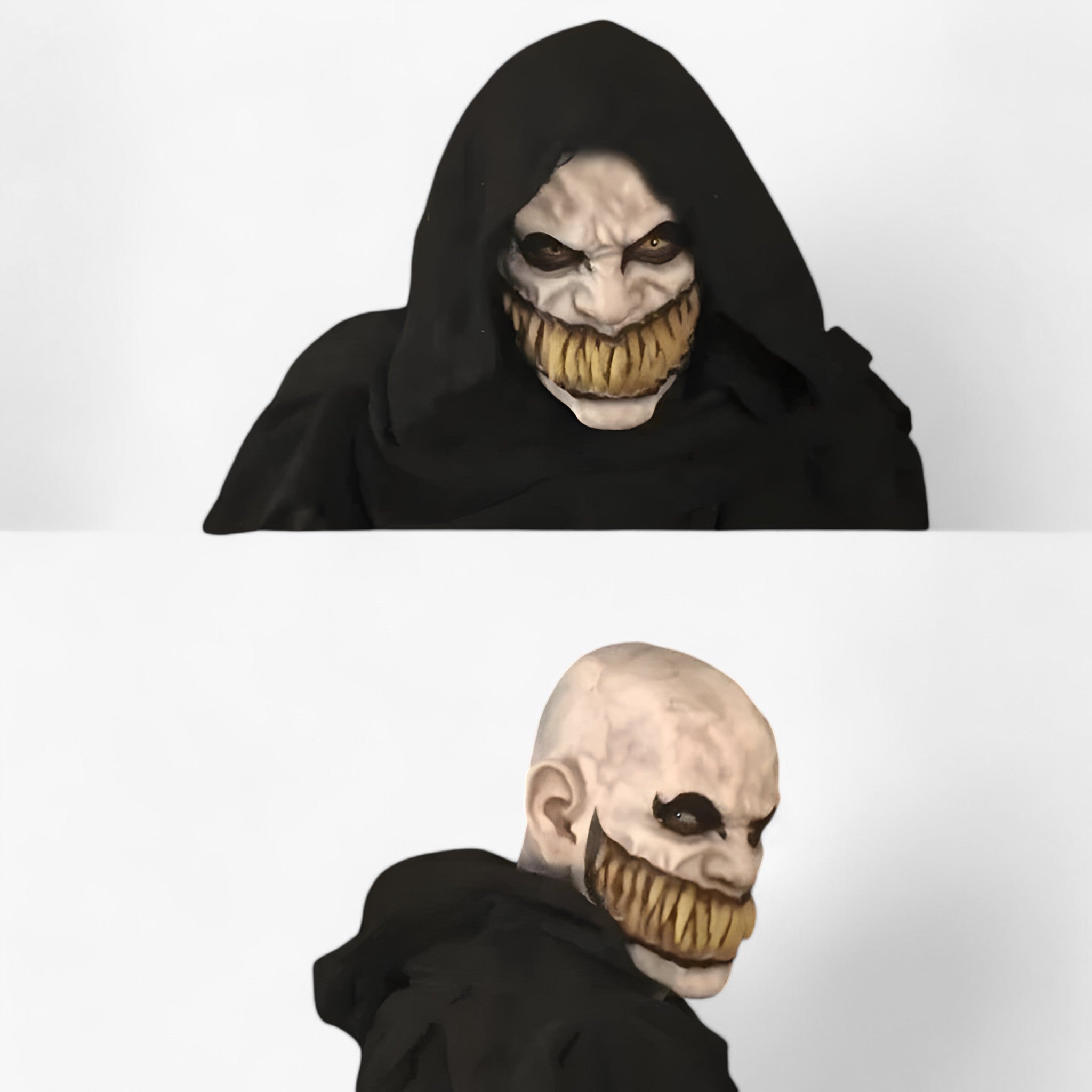 Stalker-Clownmaske - Gruselig mit großen Zähnen für Halloween - 3 - (1+1 gratis) Jules | Stalker-Clownmaske - Gruselig mit großen Zähnen für Halloween - €25 - Concept Düsseldorf