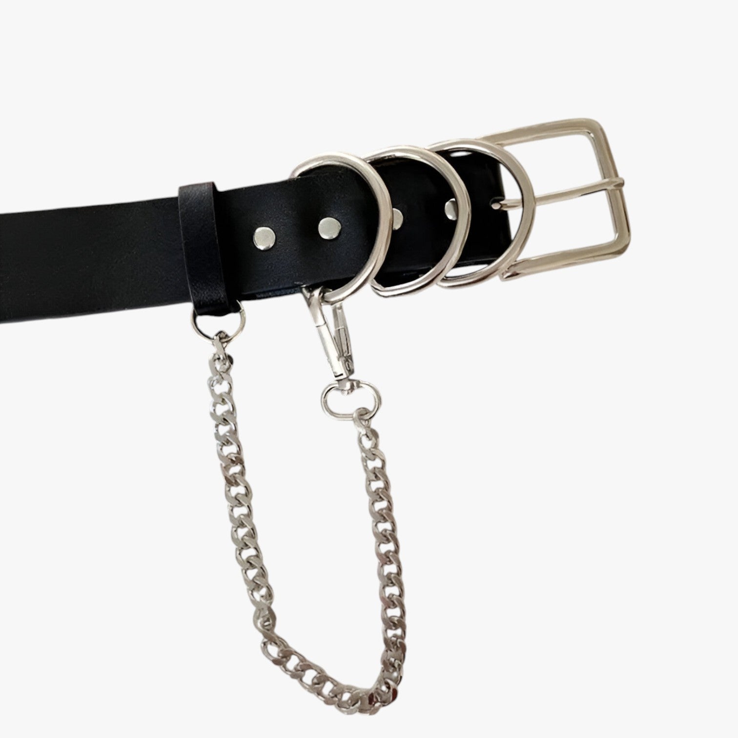 Alain | Vielseitiger Punk-Choker mit Kette
