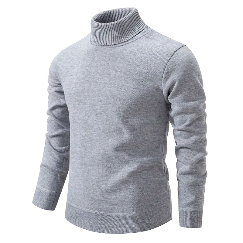 Exklusiver Virgin-Wool-Pullover - Zeitloser Komfort und Qualität - Grau - LUCCIANO | Exklusiver Virgin-Wool-Pullover - Zeitloser Komfort und Qualität - € - Concept Frankfurt